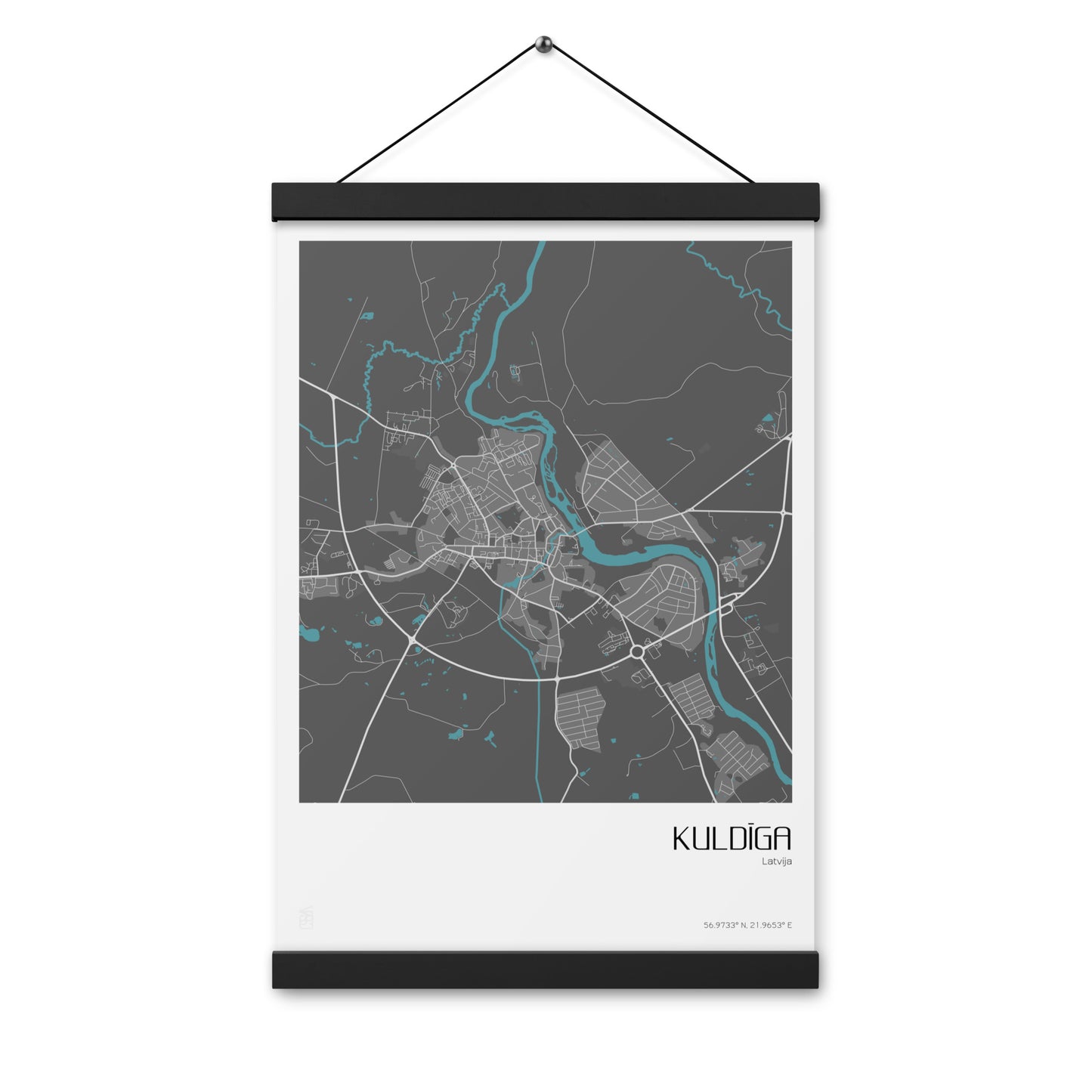 Iekaramais plakāts - KULDĪGA