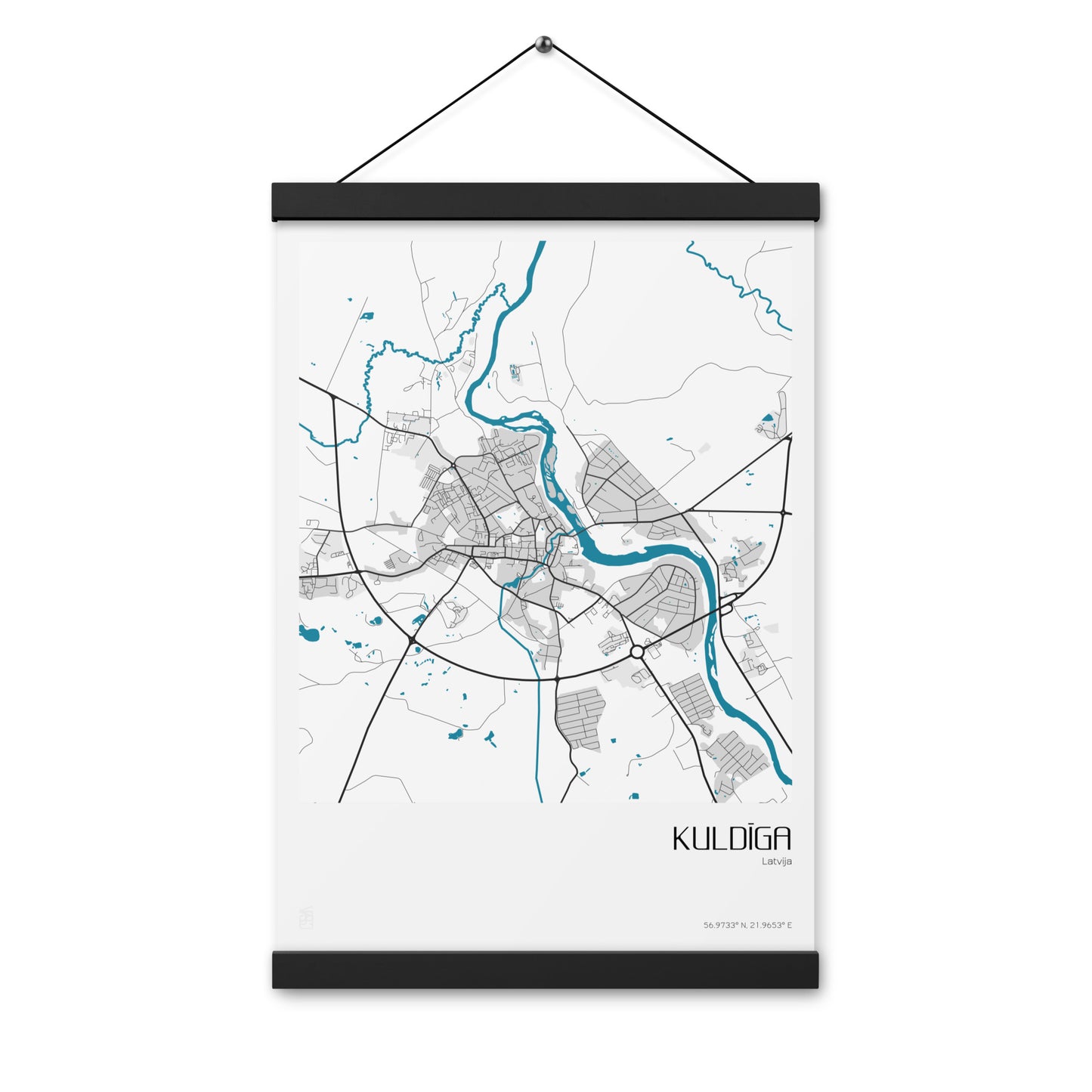 Iekaramais plakāts - KULDĪGA