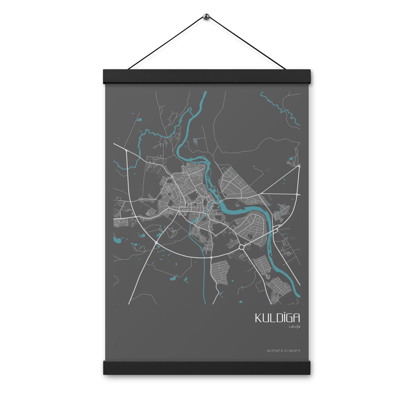 Iekaramais plakāts - KULDĪGA