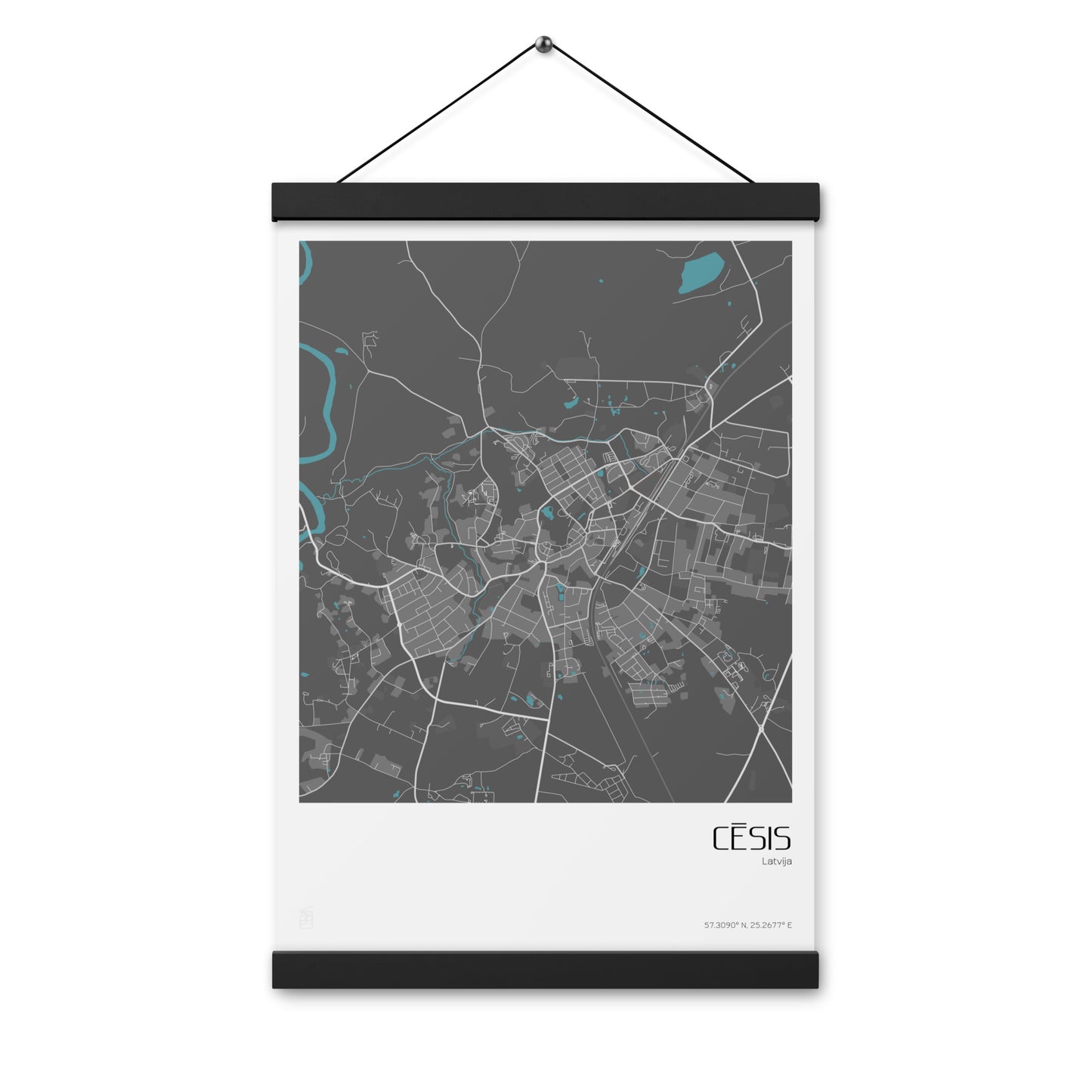 Iekaramais plakāts - CĒSIS