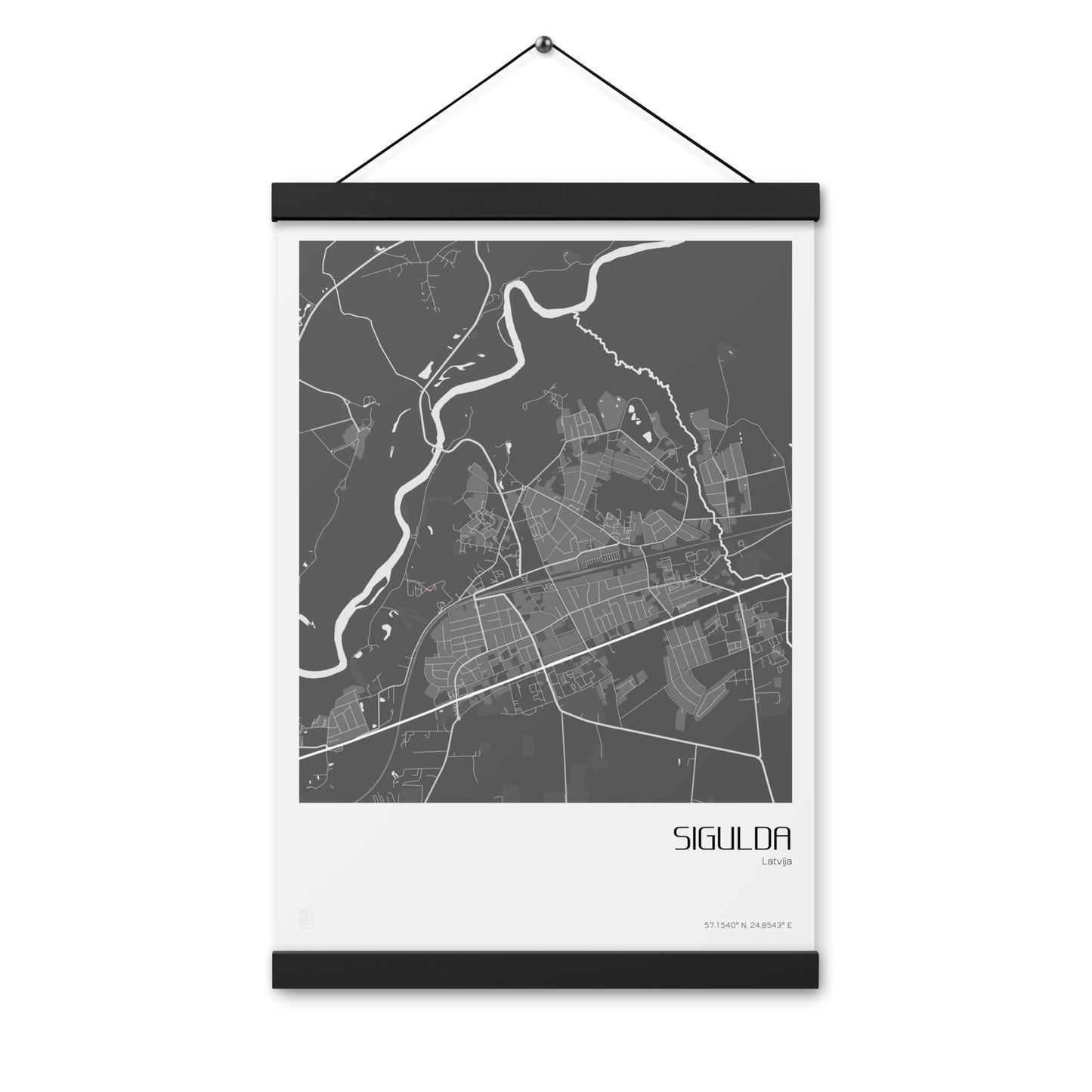 Iekaramais plakāts - SIGULDA