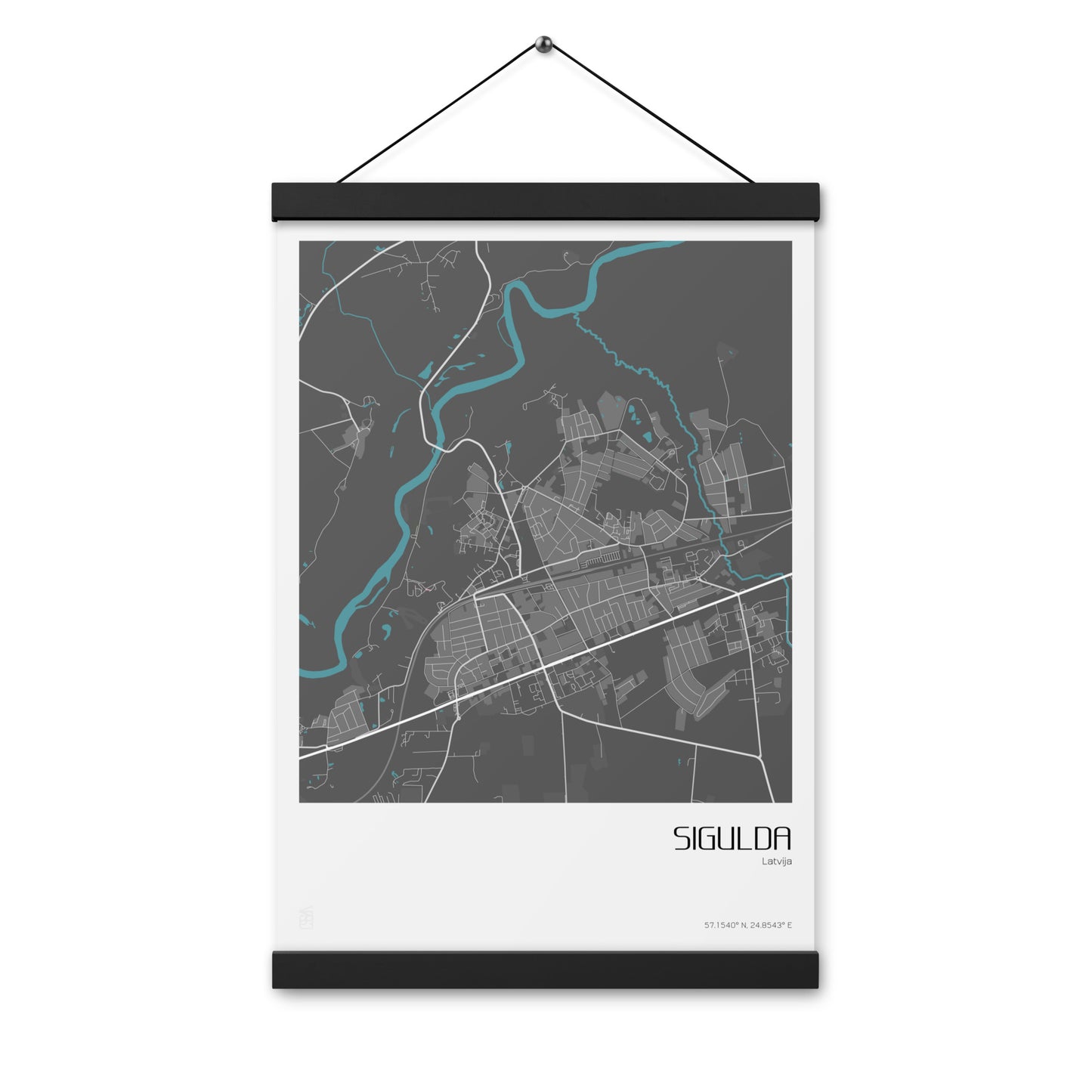 Iekaramais plakāts - SIGULDA