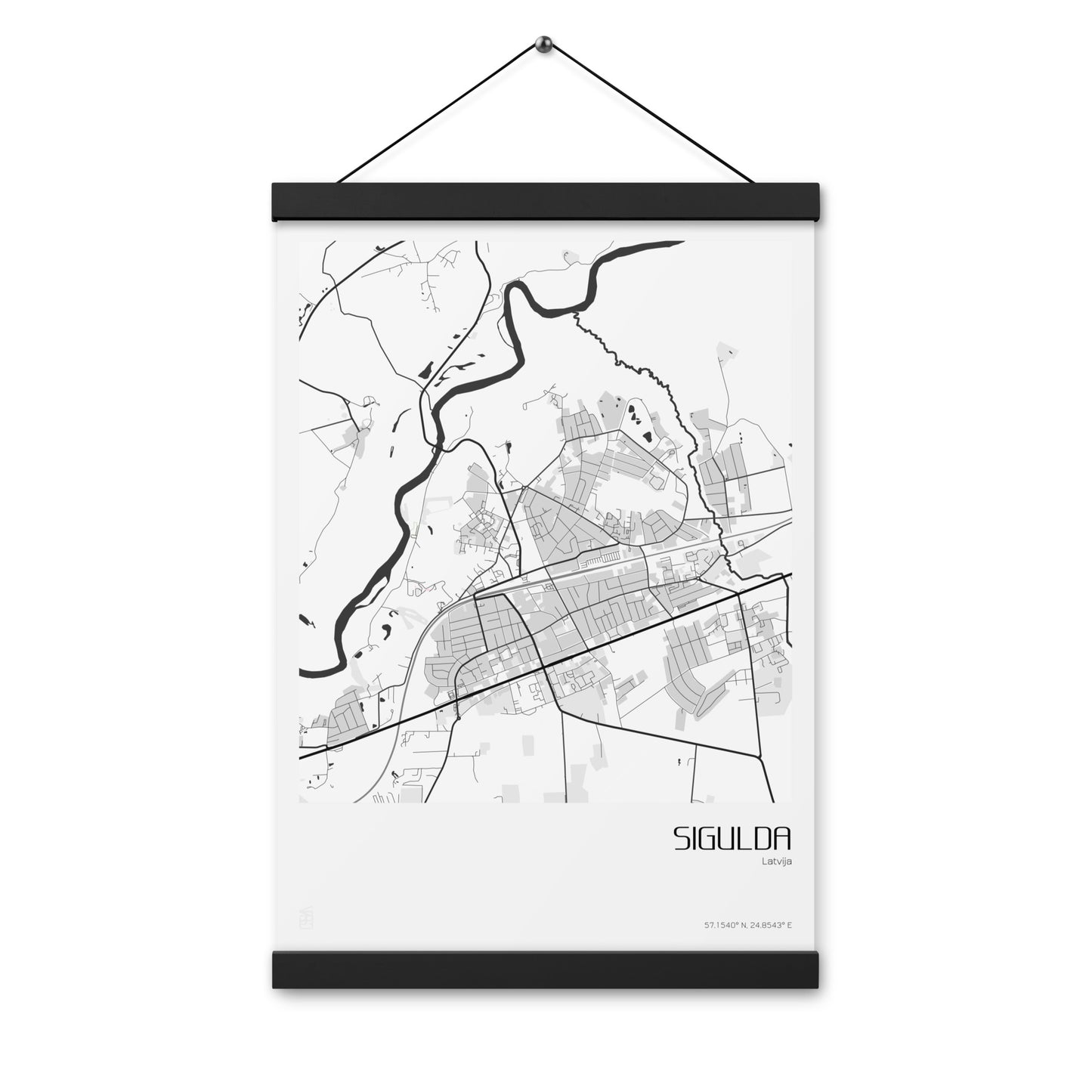 Iekaramais plakāts - SIGULDA