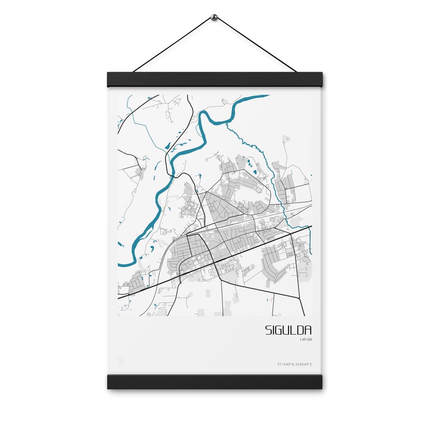 Iekaramais plakāts - SIGULDA