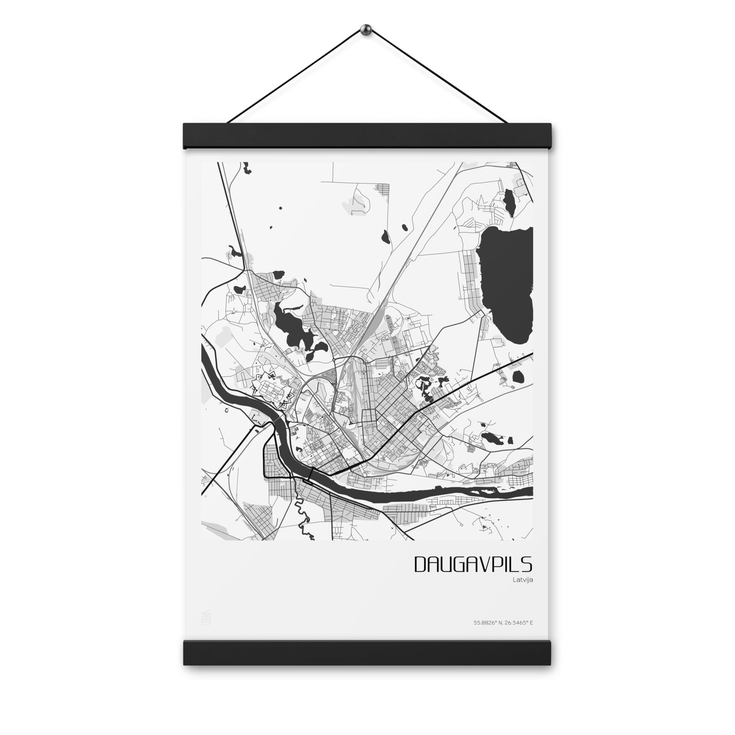 Iekaramais plakāts - DAUGAVPILS