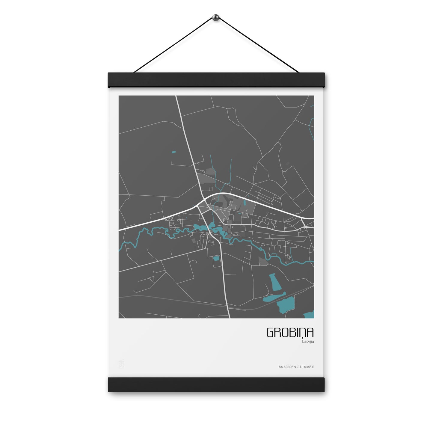Iekaramais plakāts - GROBIŅA