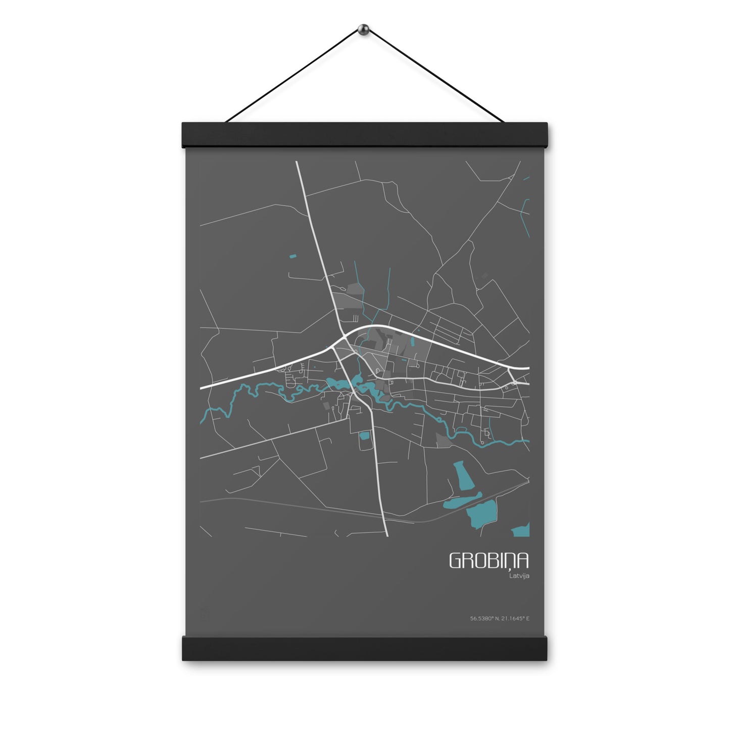 Iekaramais plakāts - GROBIŅA