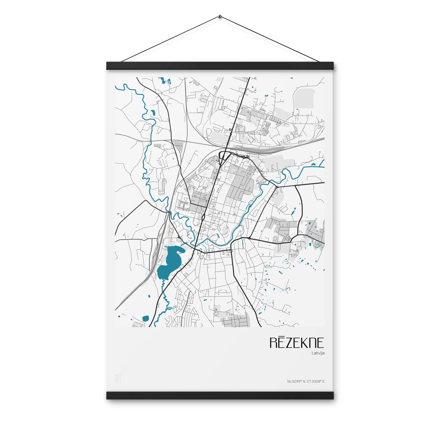 Iekaramais plakāts - RĒZEKNE