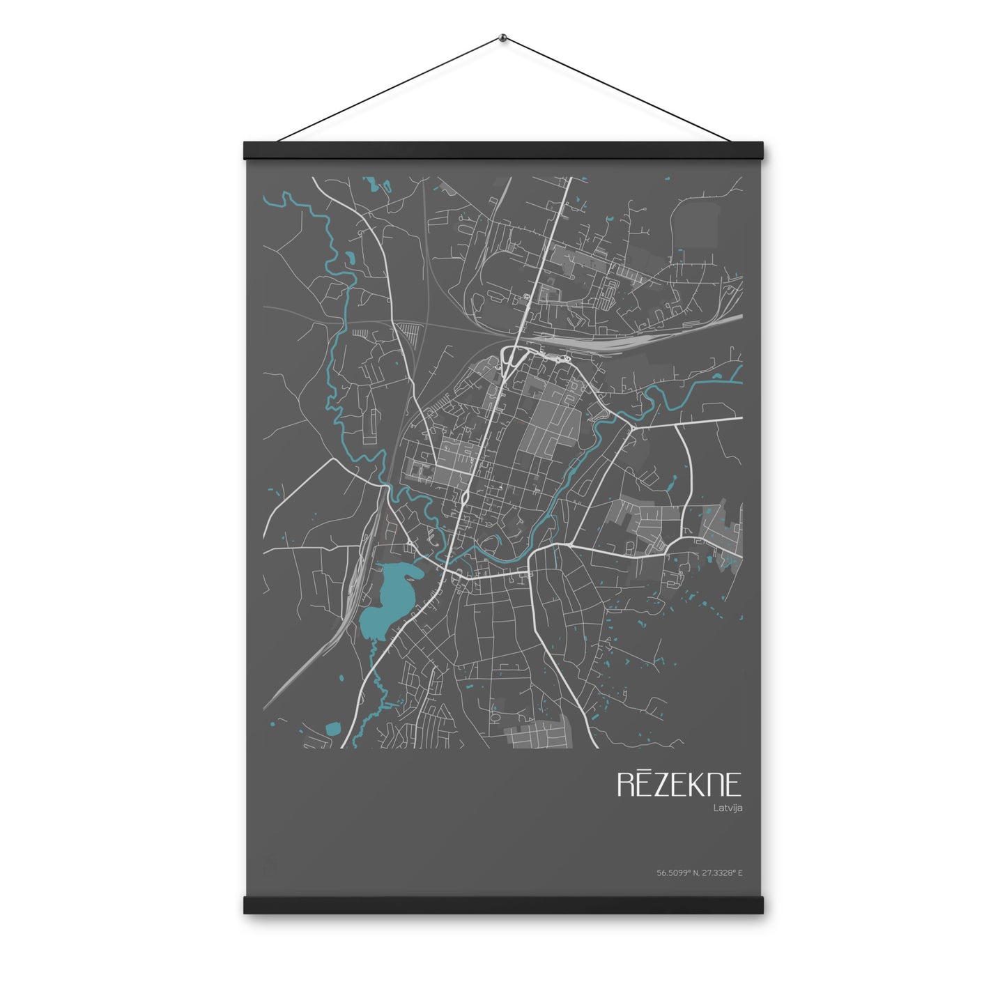 Iekaramais plakāts - RĒZEKNE