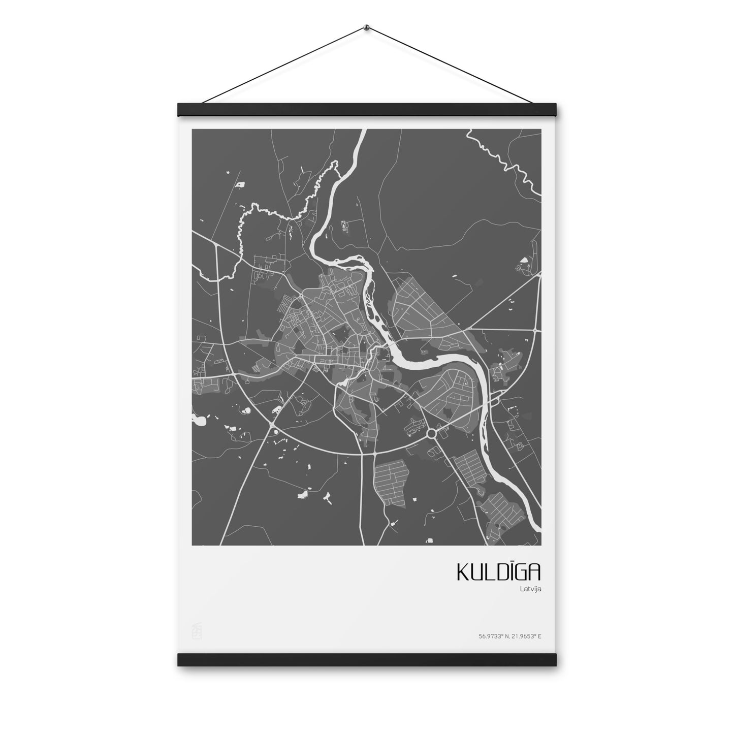 Iekaramais plakāts - KULDĪGA