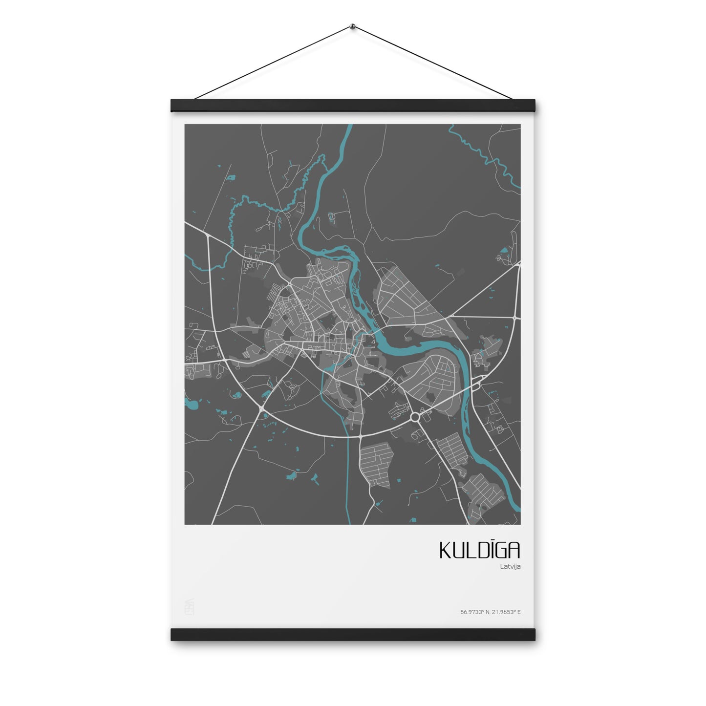 Iekaramais plakāts - KULDĪGA