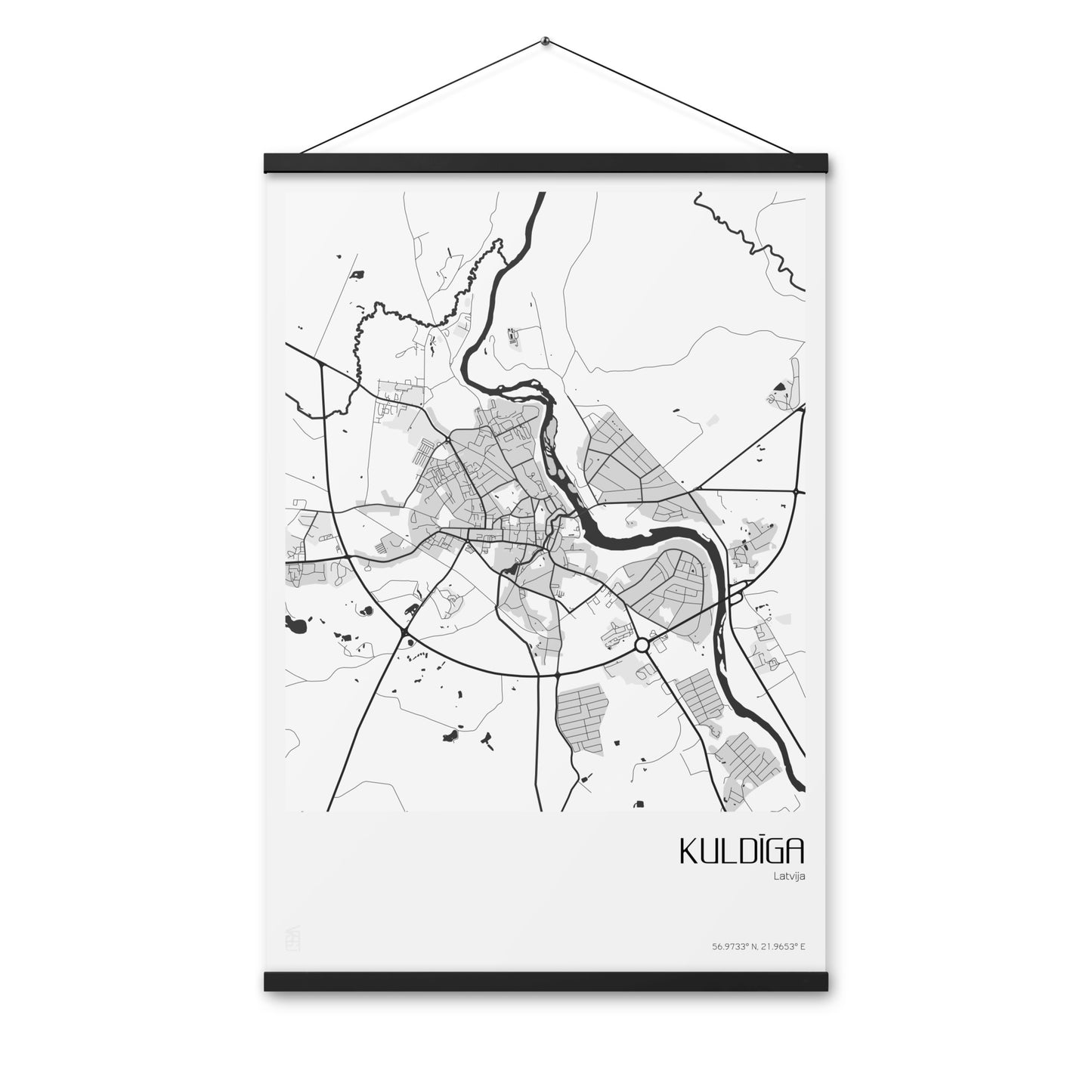 Iekaramais plakāts - KULDĪGA