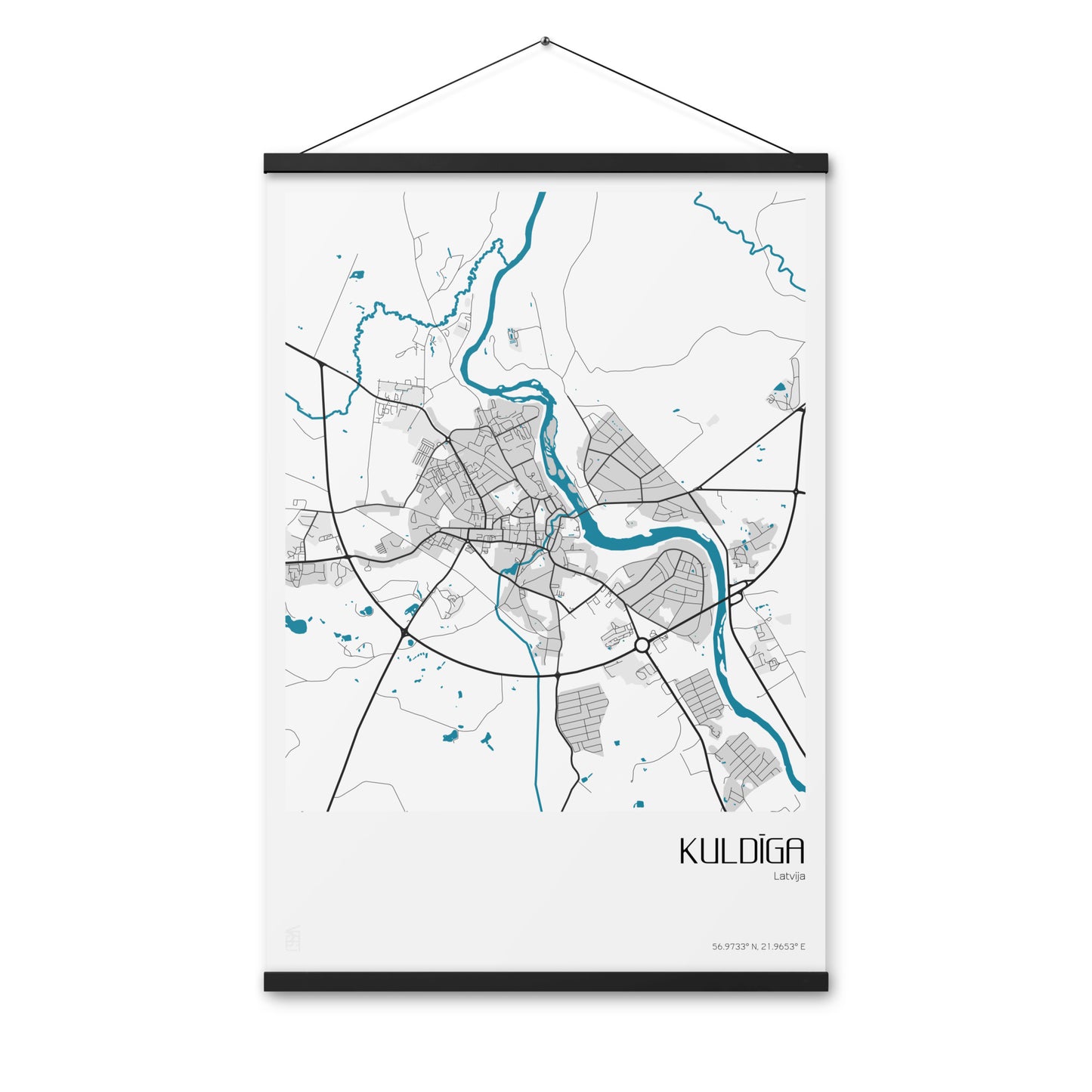 Iekaramais plakāts - KULDĪGA