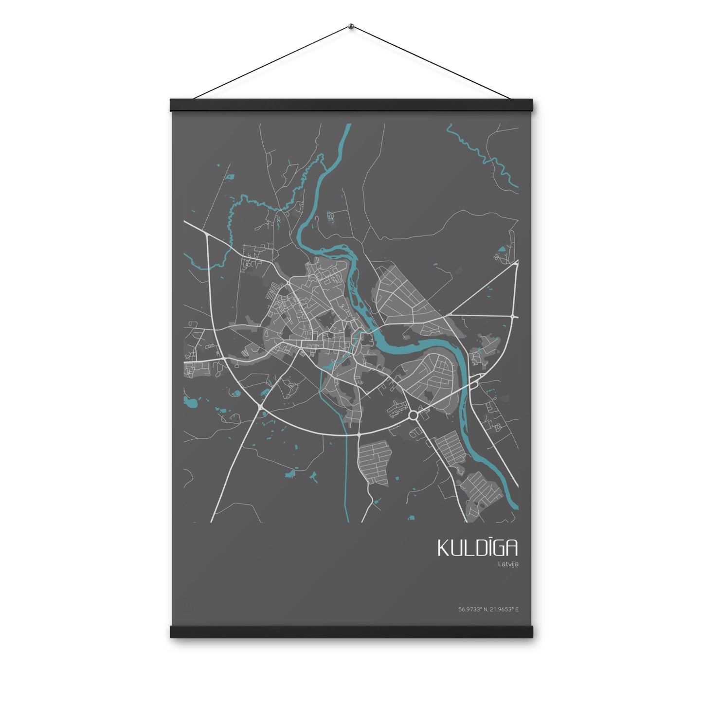 Iekaramais plakāts - KULDĪGA