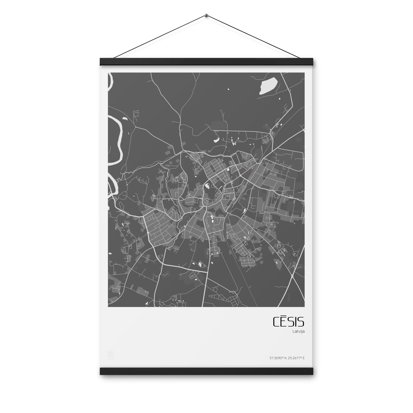 Iekaramais plakāts - CĒSIS