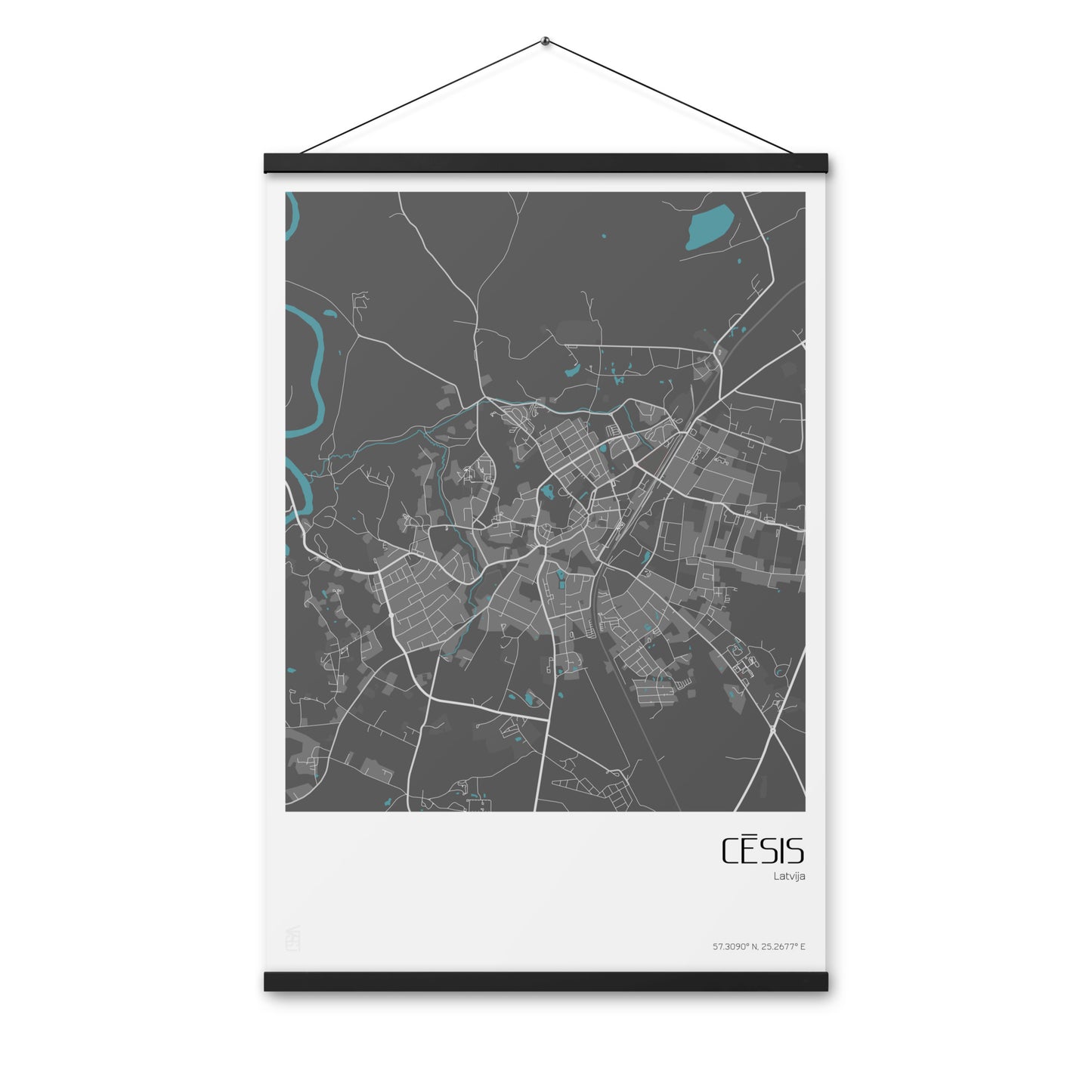 Iekaramais plakāts - CĒSIS