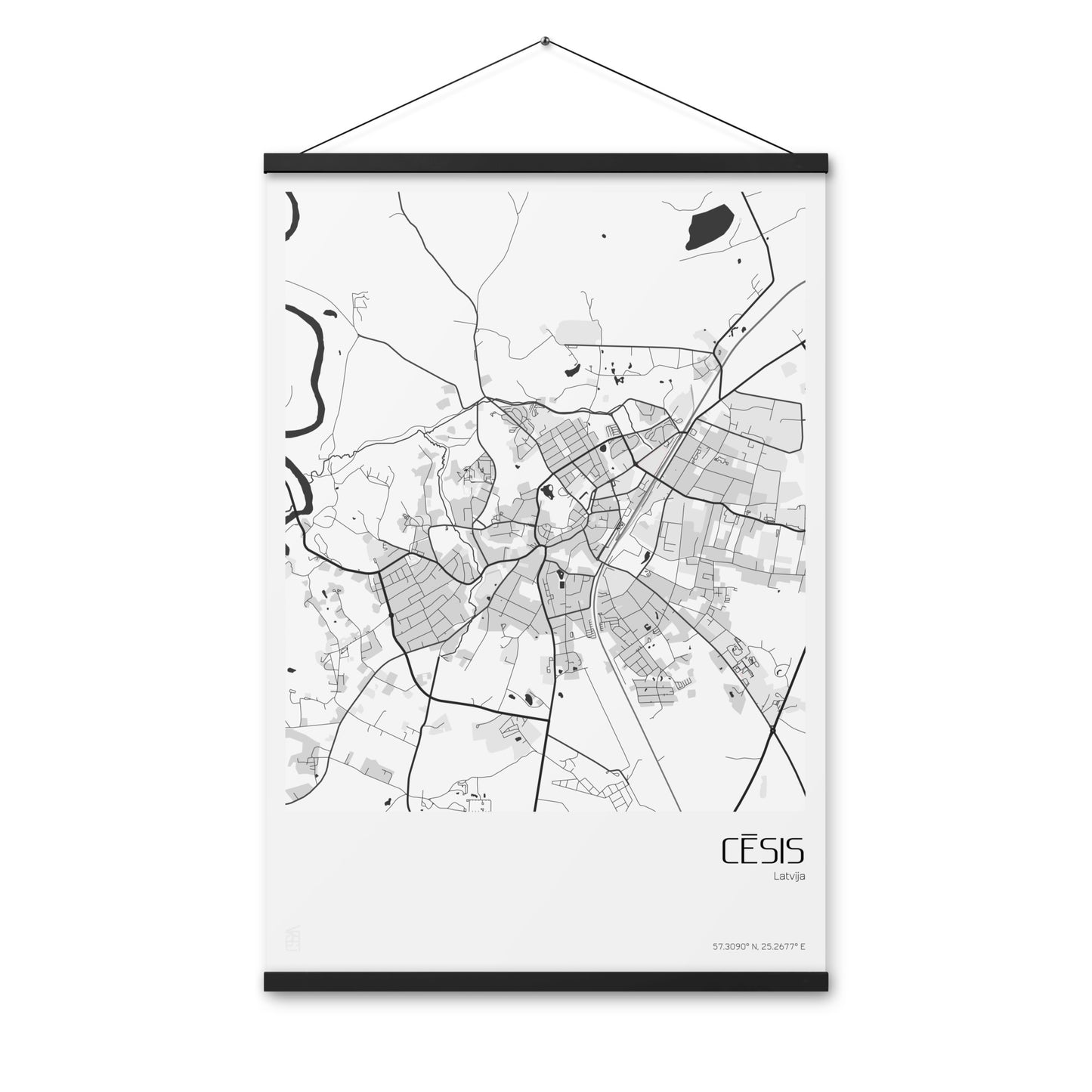 Iekaramais plakāts - CĒSIS