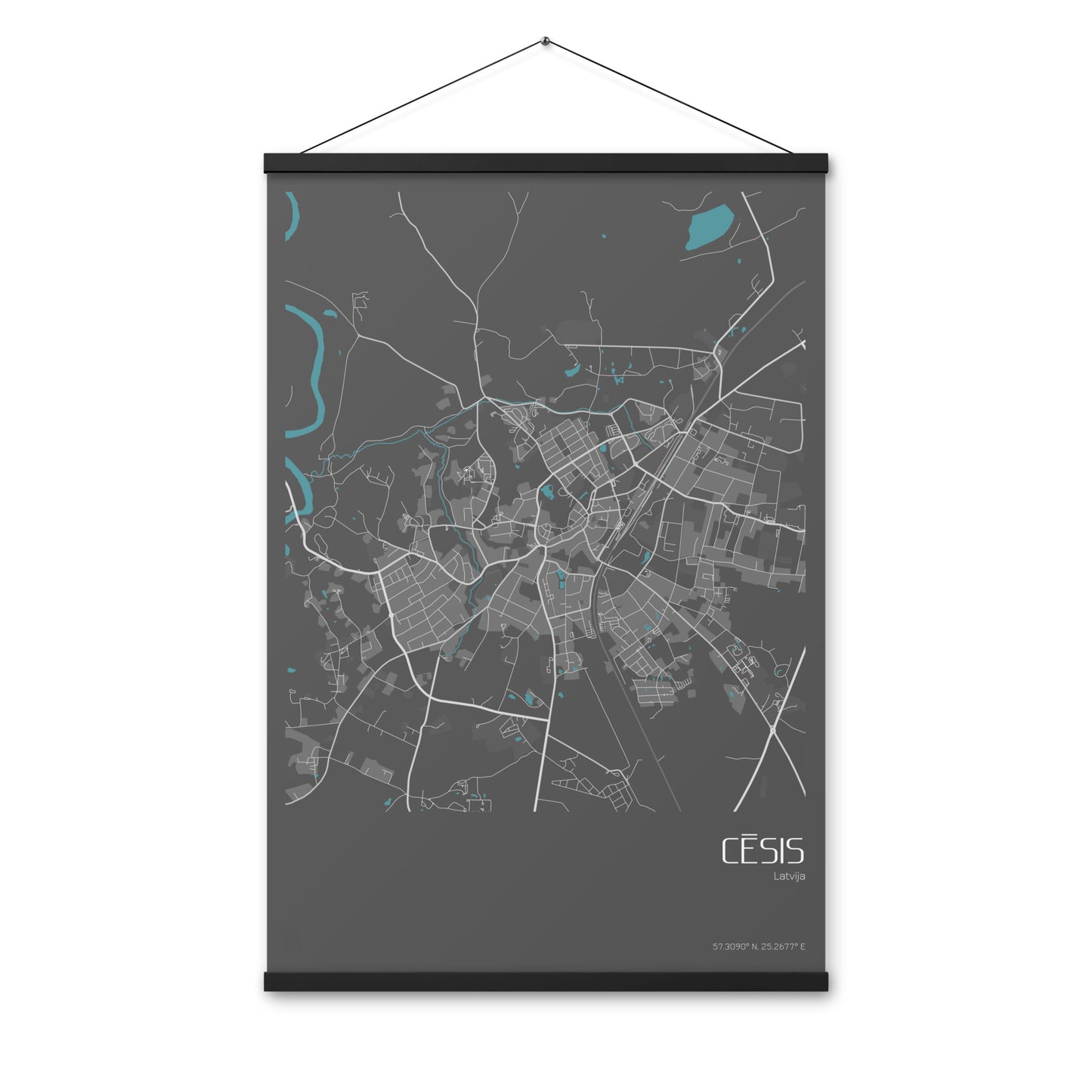 Iekaramais plakāts - CĒSIS