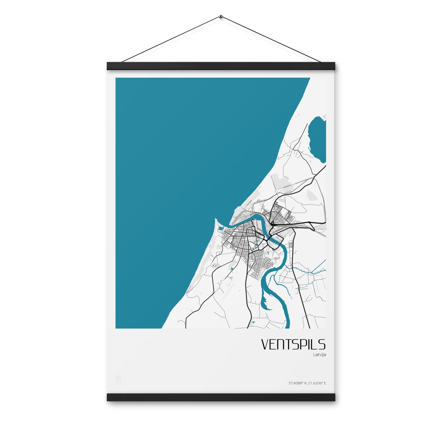 Iekaramais plakāts - VENTSPILS