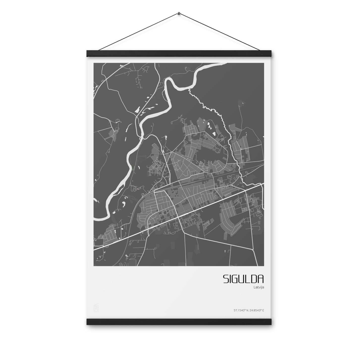 Iekaramais plakāts - SIGULDA