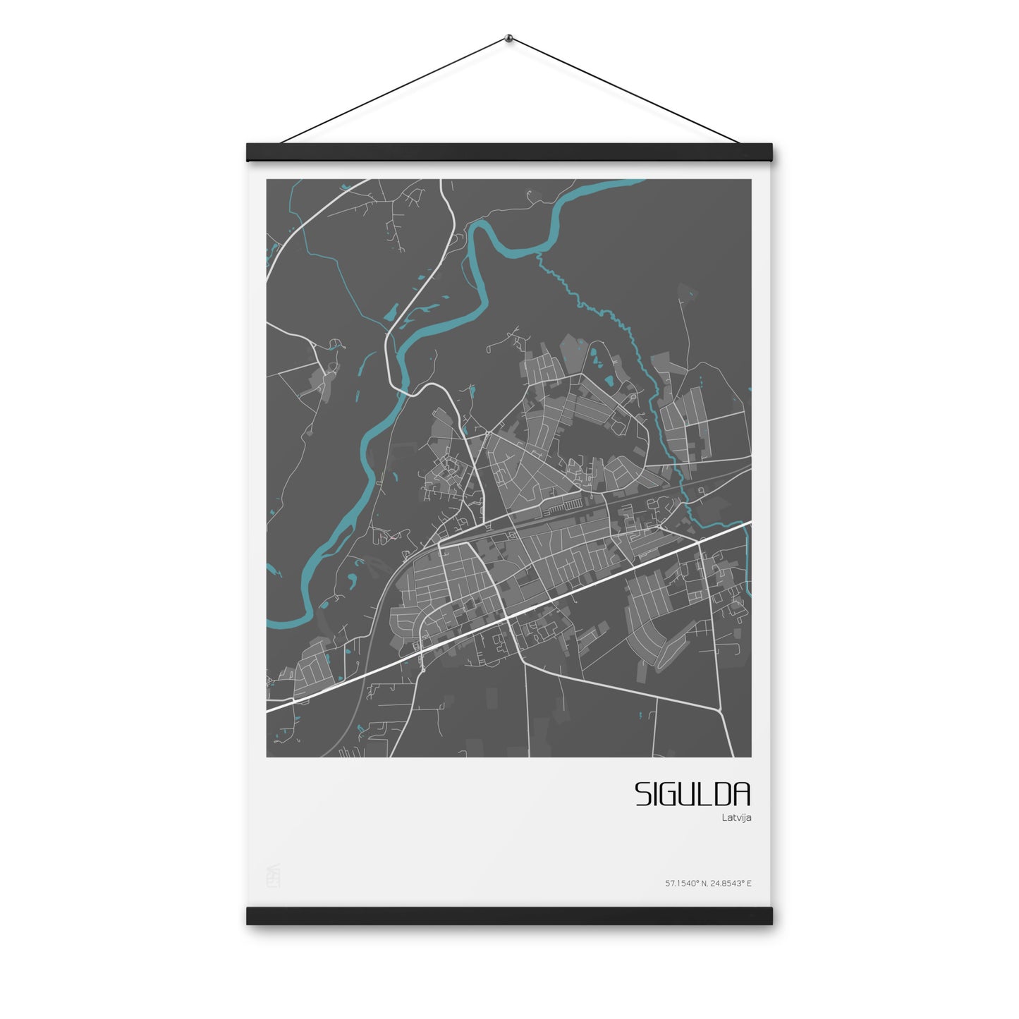 Iekaramais plakāts - SIGULDA