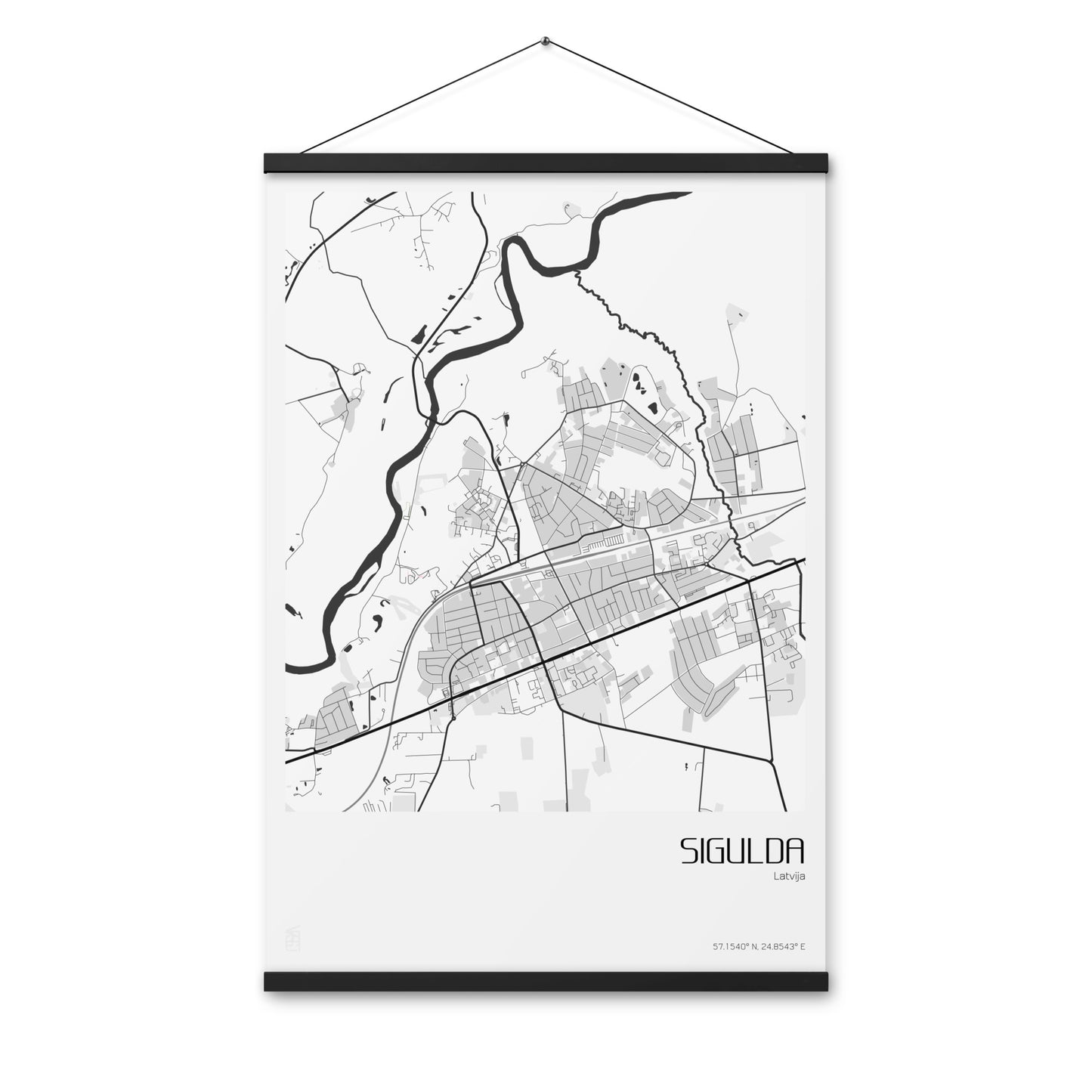 Iekaramais plakāts - SIGULDA
