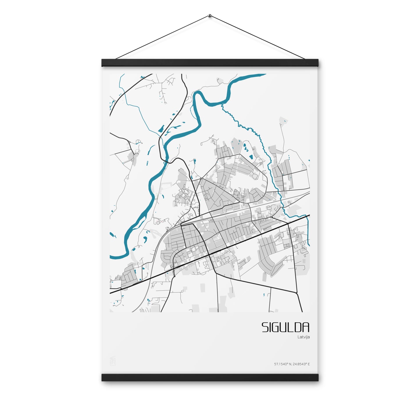 Iekaramais plakāts - SIGULDA
