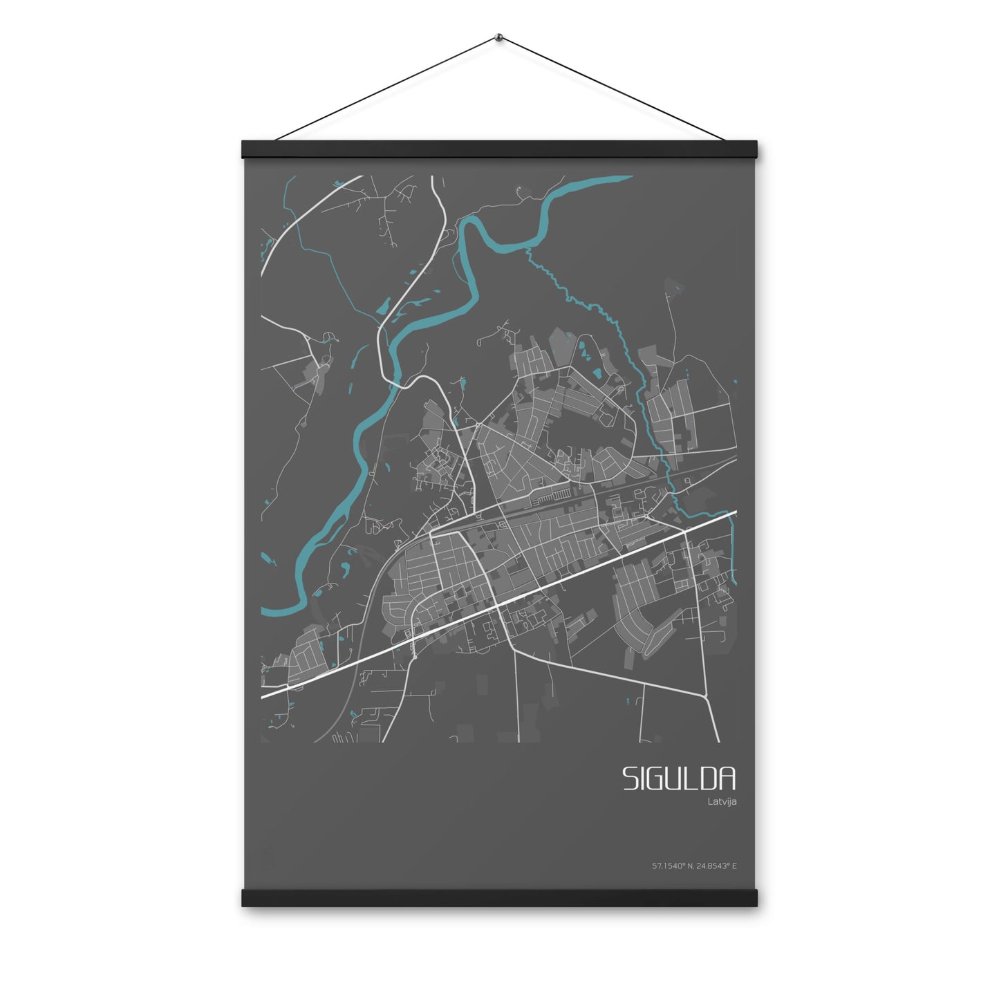 Iekaramais plakāts - SIGULDA