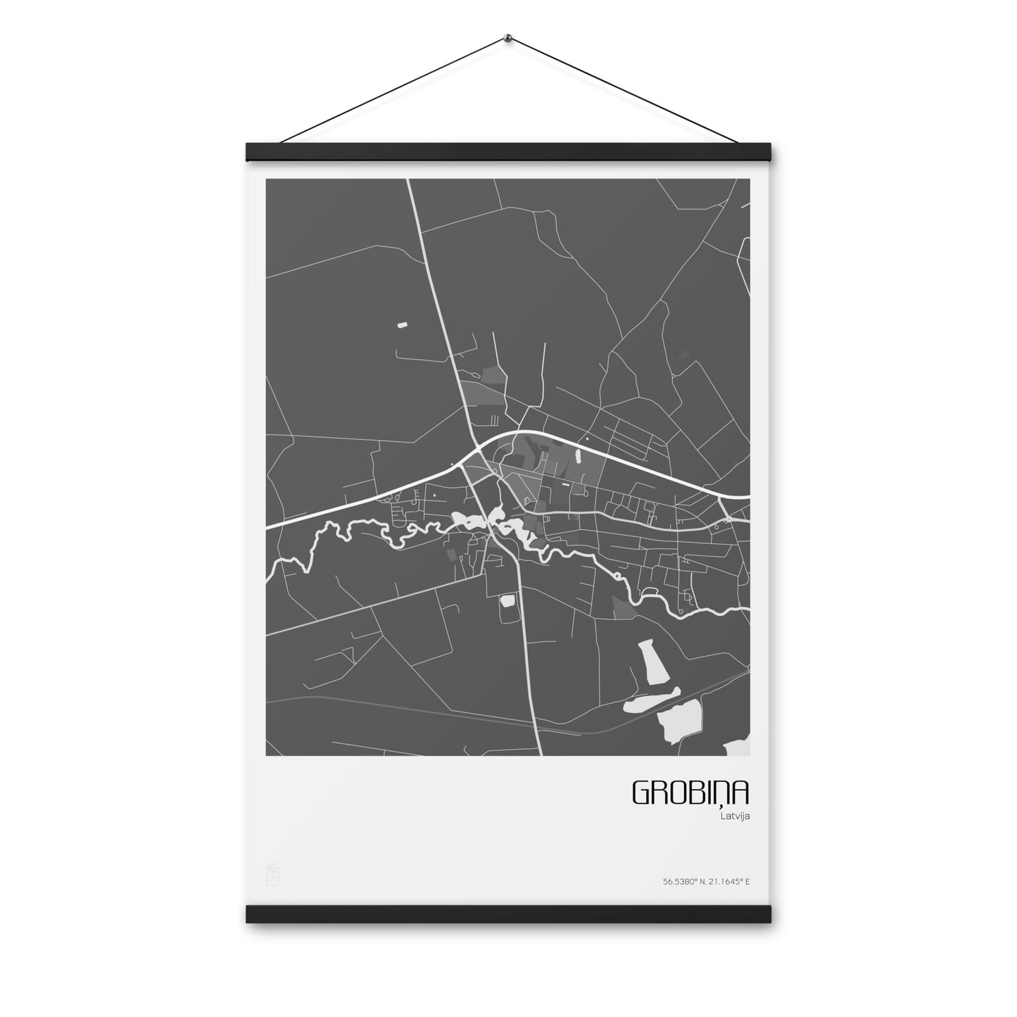 Iekaramais plakāts - GROBIŅA