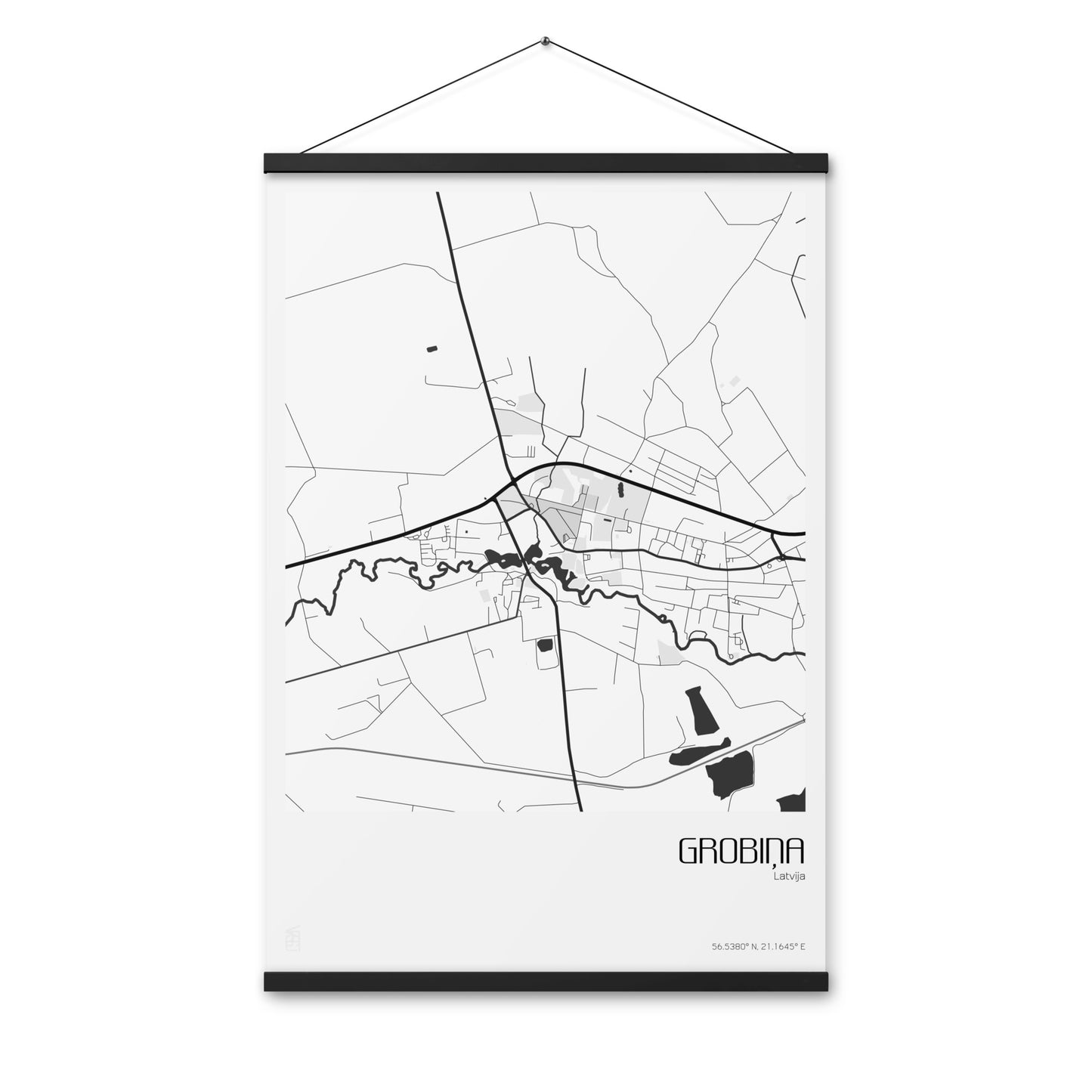 Iekaramais plakāts - GROBIŅA