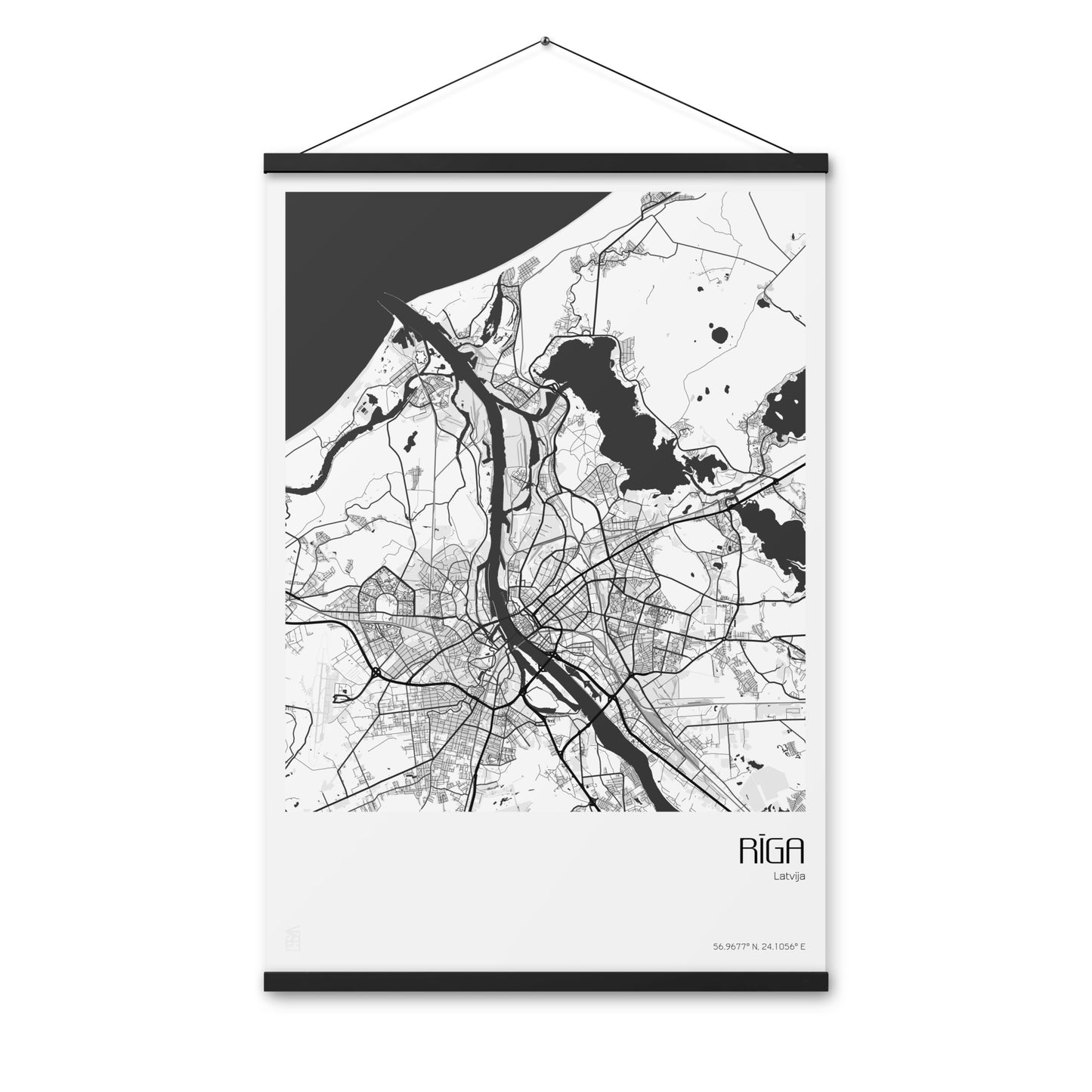 Iekaramais plakāts - RĪGA