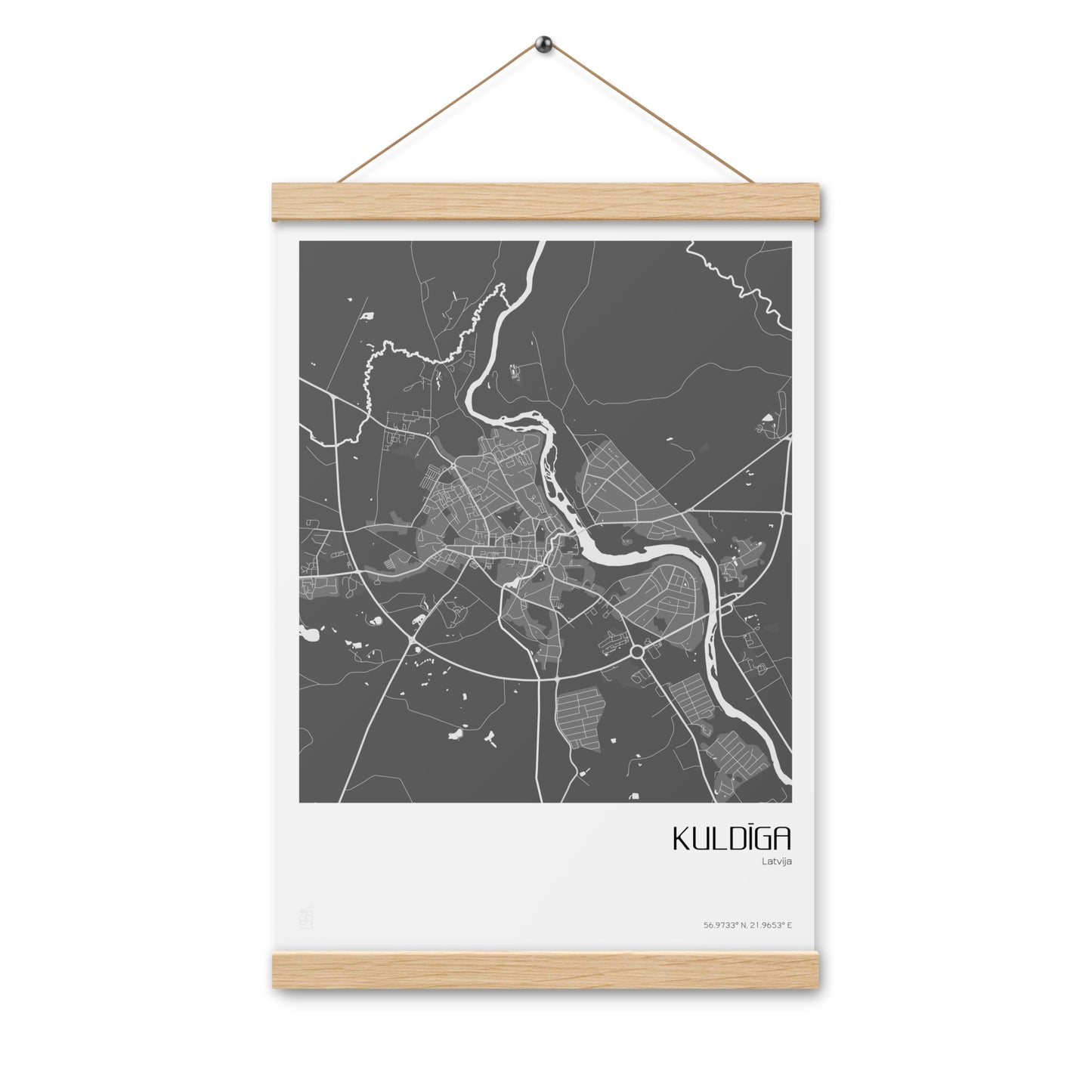 Iekaramais plakāts - KULDĪGA