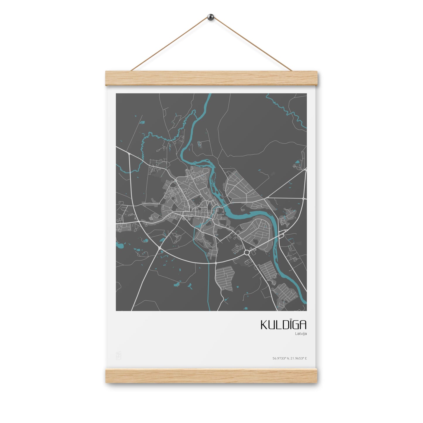 Iekaramais plakāts - KULDĪGA
