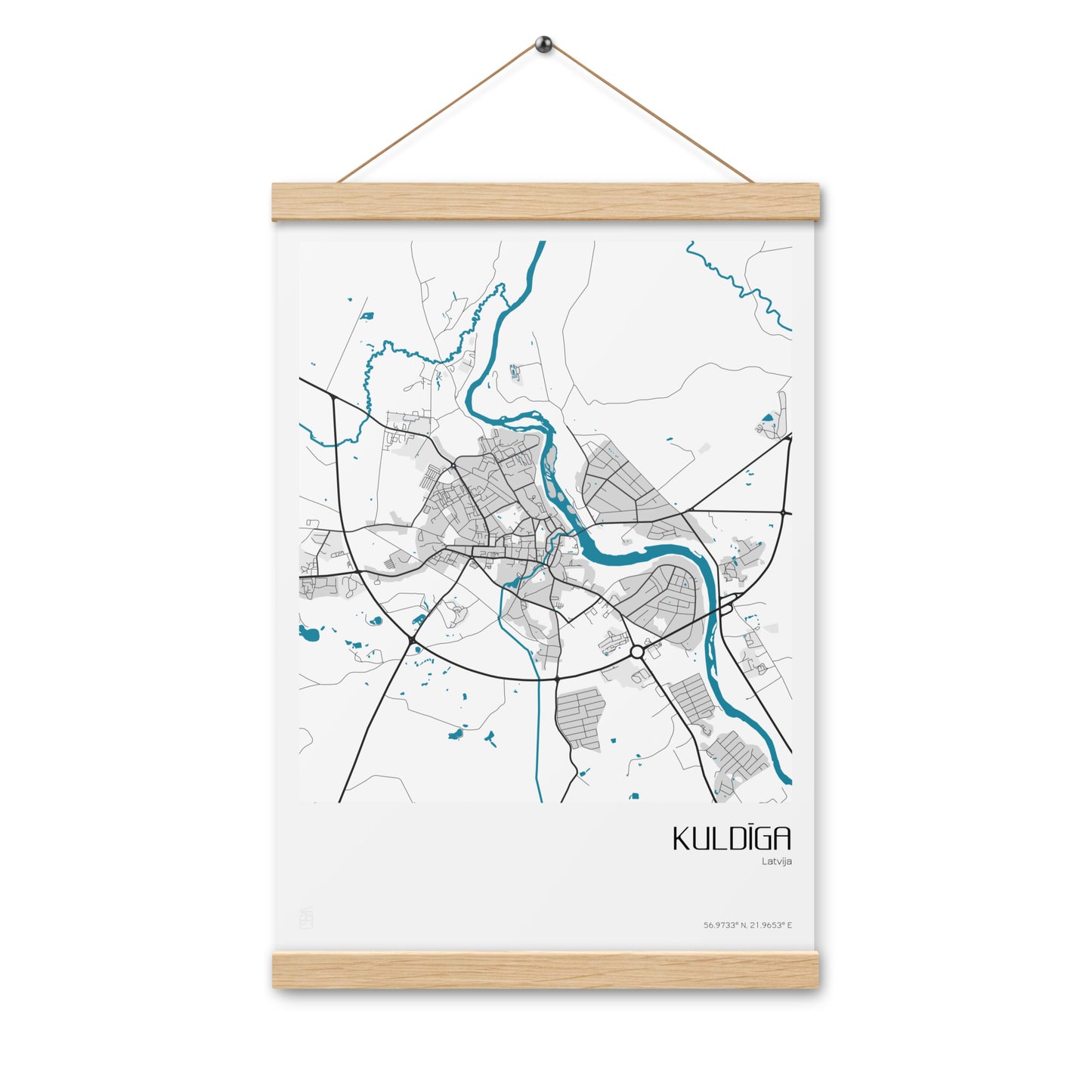 Iekaramais plakāts - KULDĪGA
