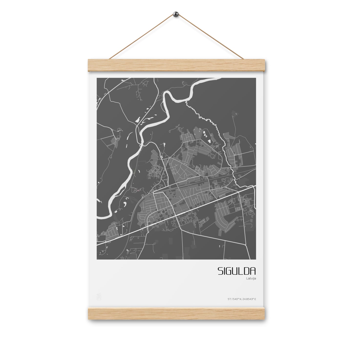Iekaramais plakāts - SIGULDA
