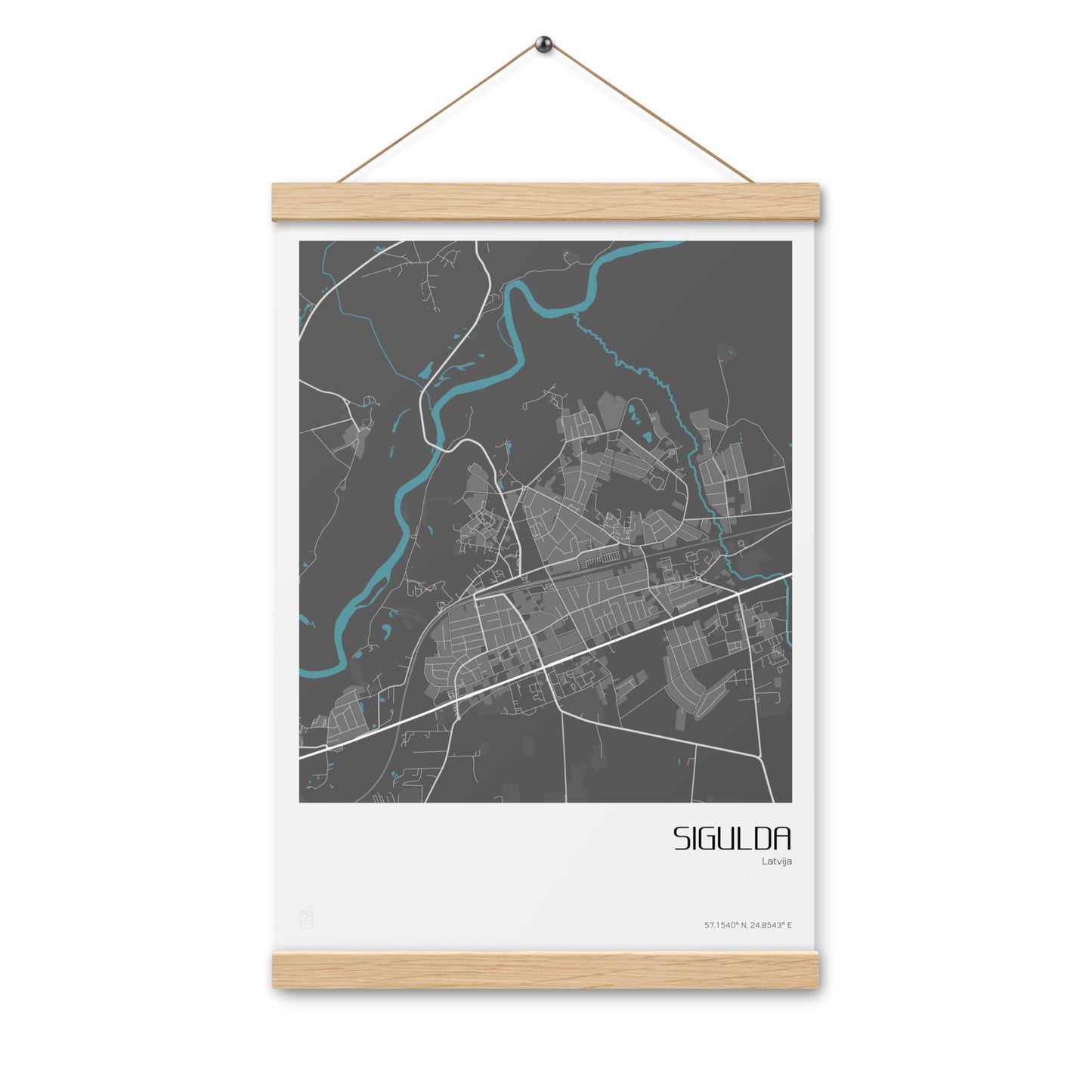 Iekaramais plakāts - SIGULDA