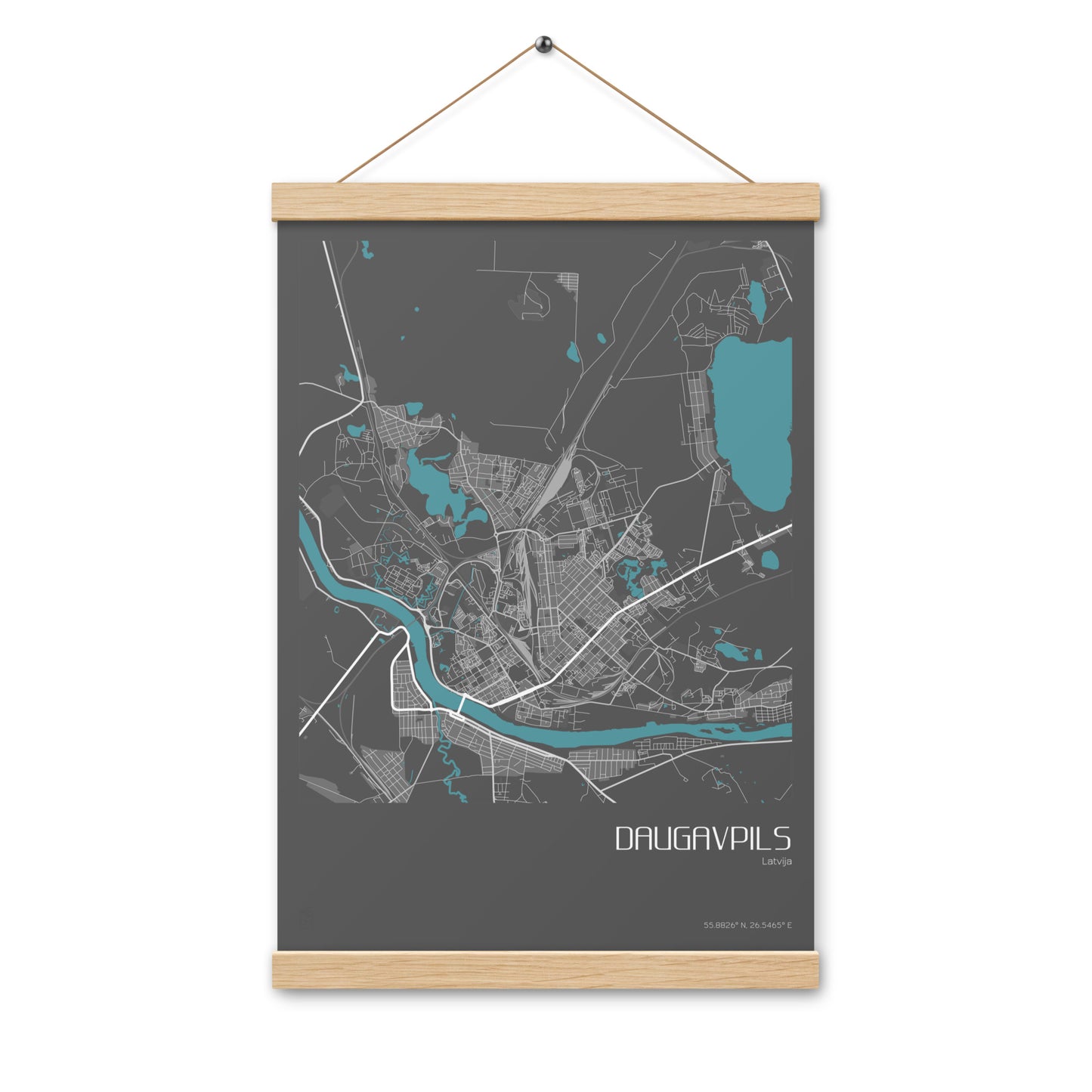 Iekaramais plakāts - DAUGAVPILS