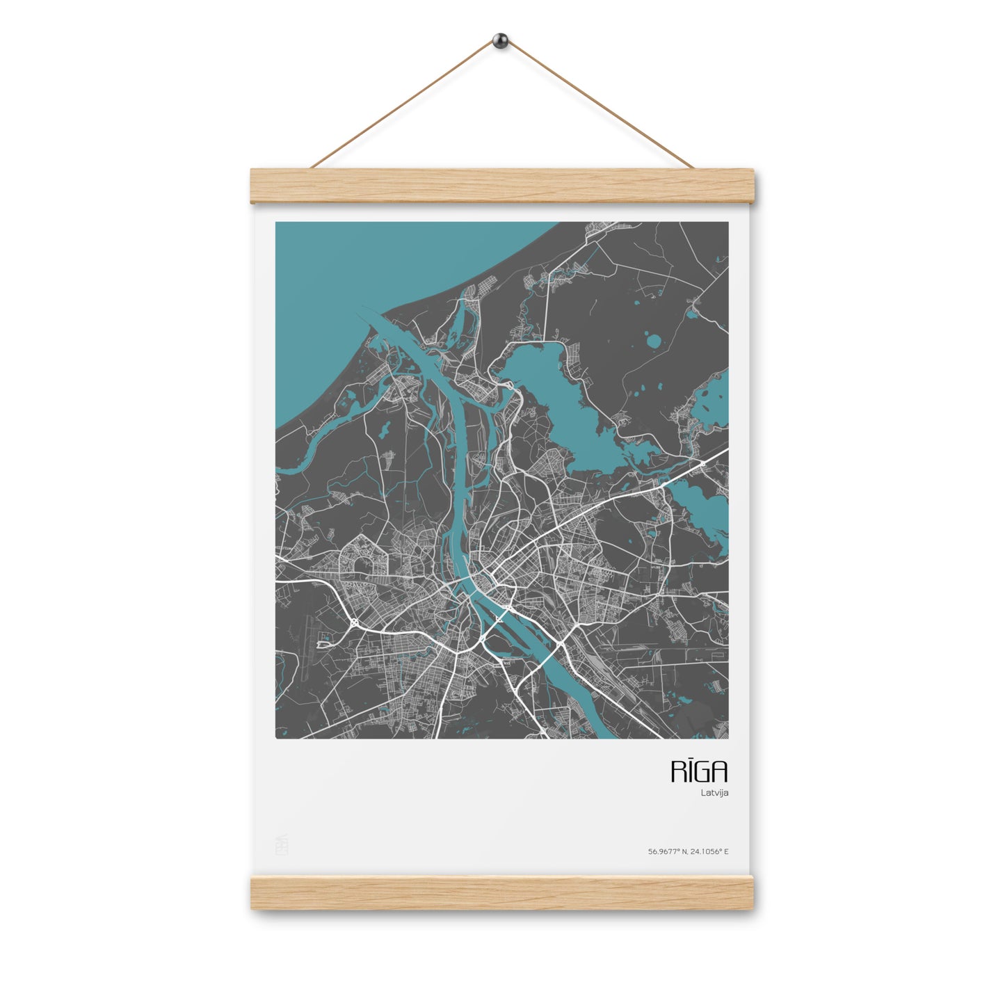 Iekaramais plakāts - RĪGA