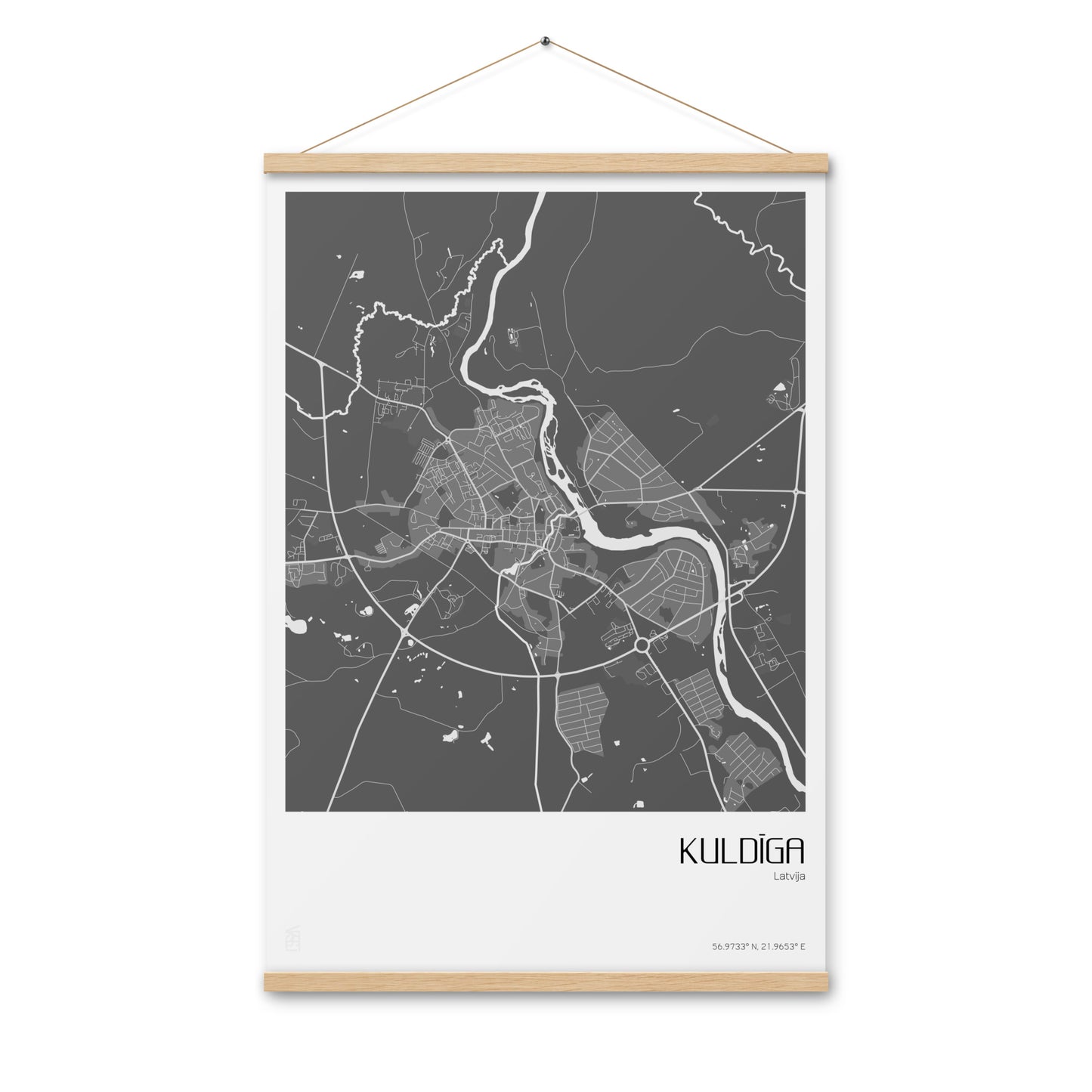 Iekaramais plakāts - KULDĪGA