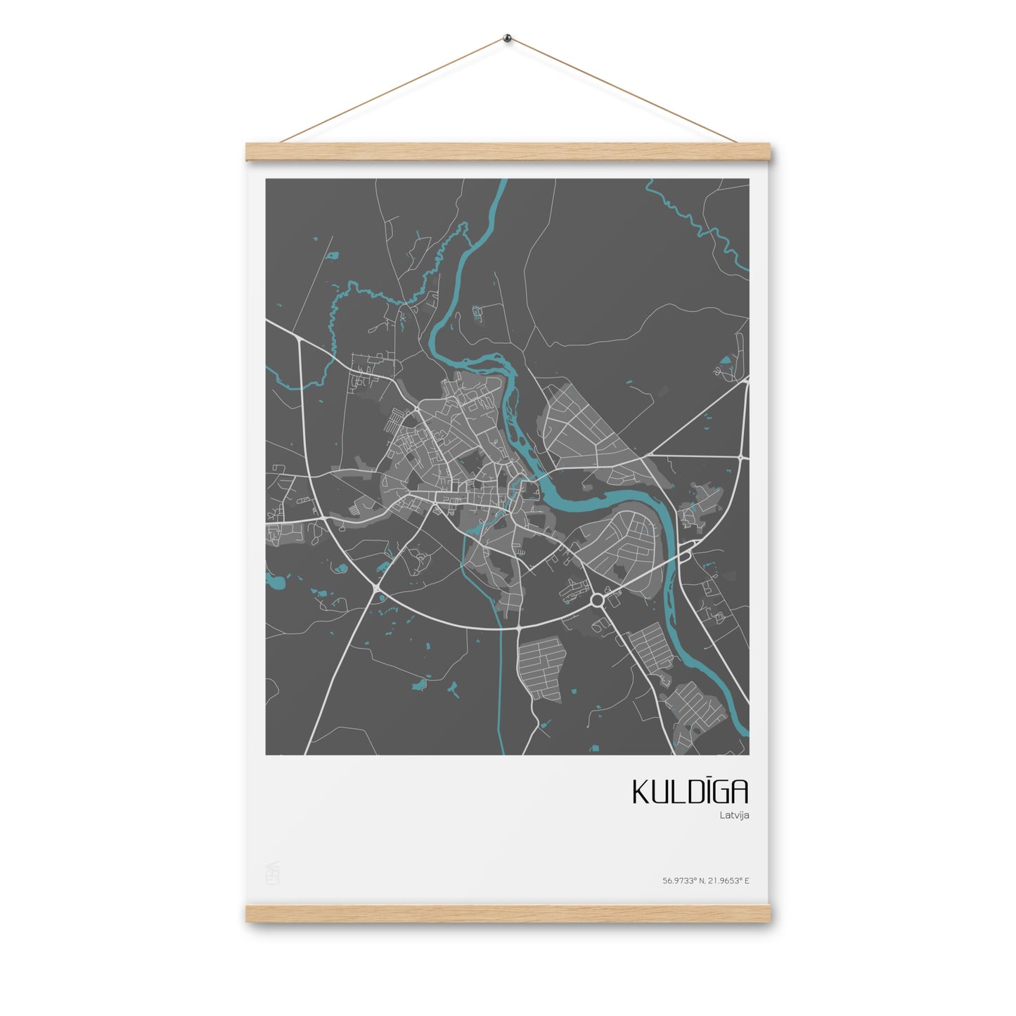 Iekaramais plakāts - KULDĪGA