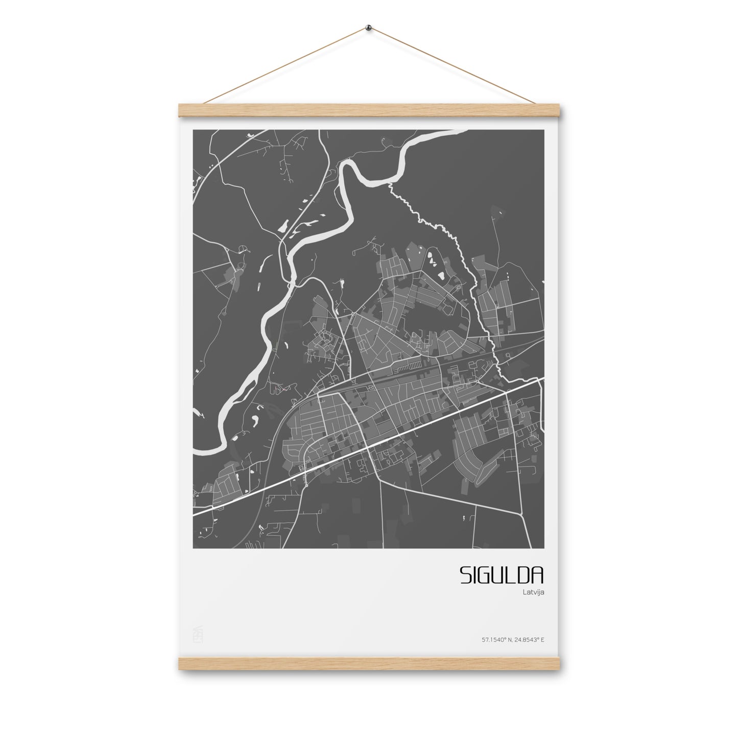 Iekaramais plakāts - SIGULDA