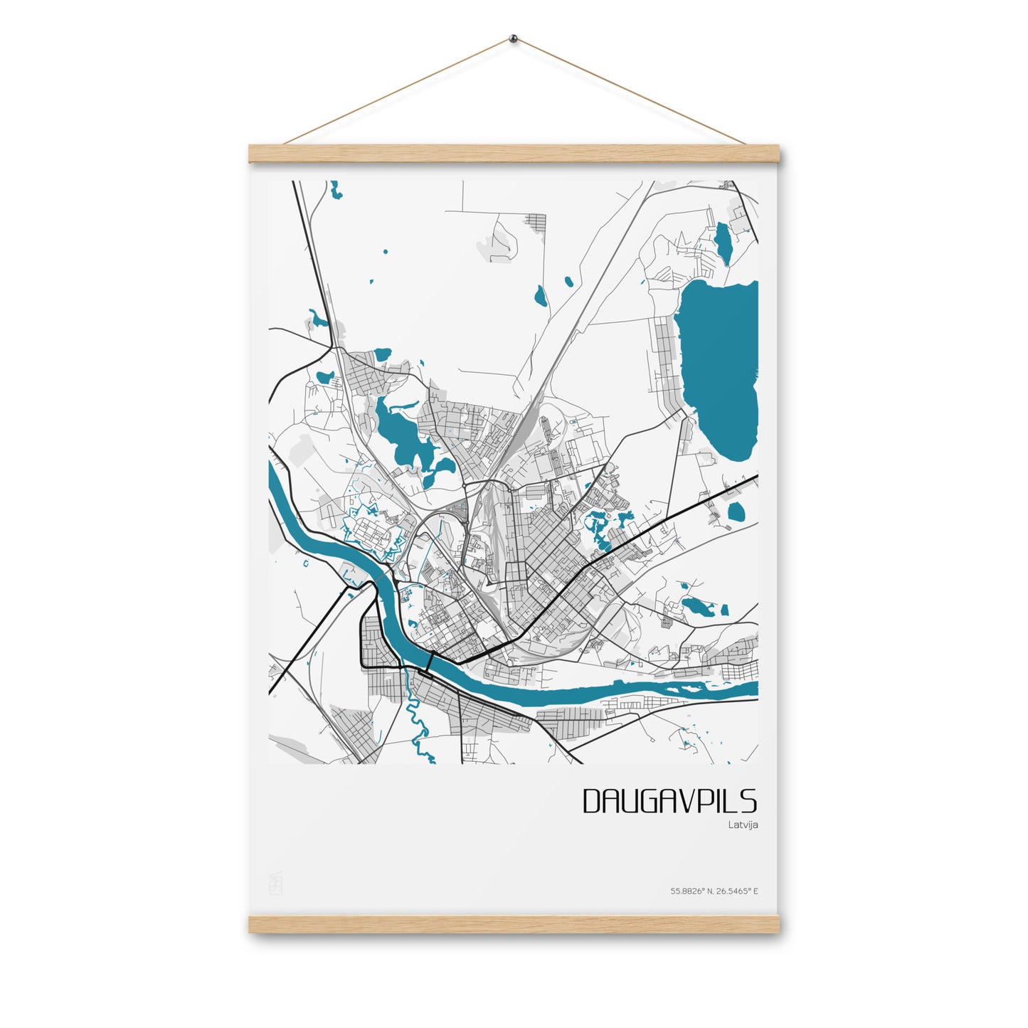 Iekaramais plakāts - DAUGAVPILS