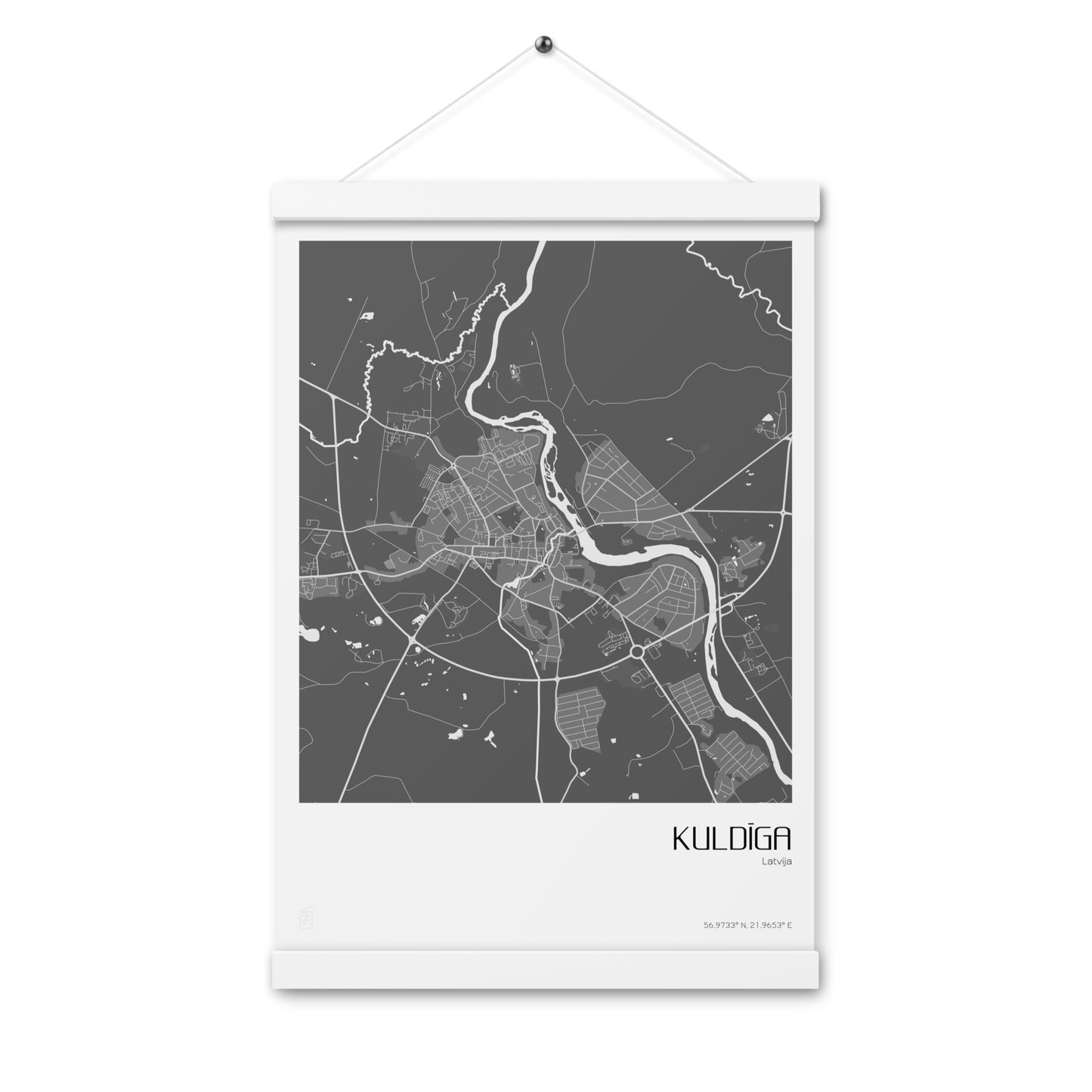 Iekaramais plakāts - KULDĪGA