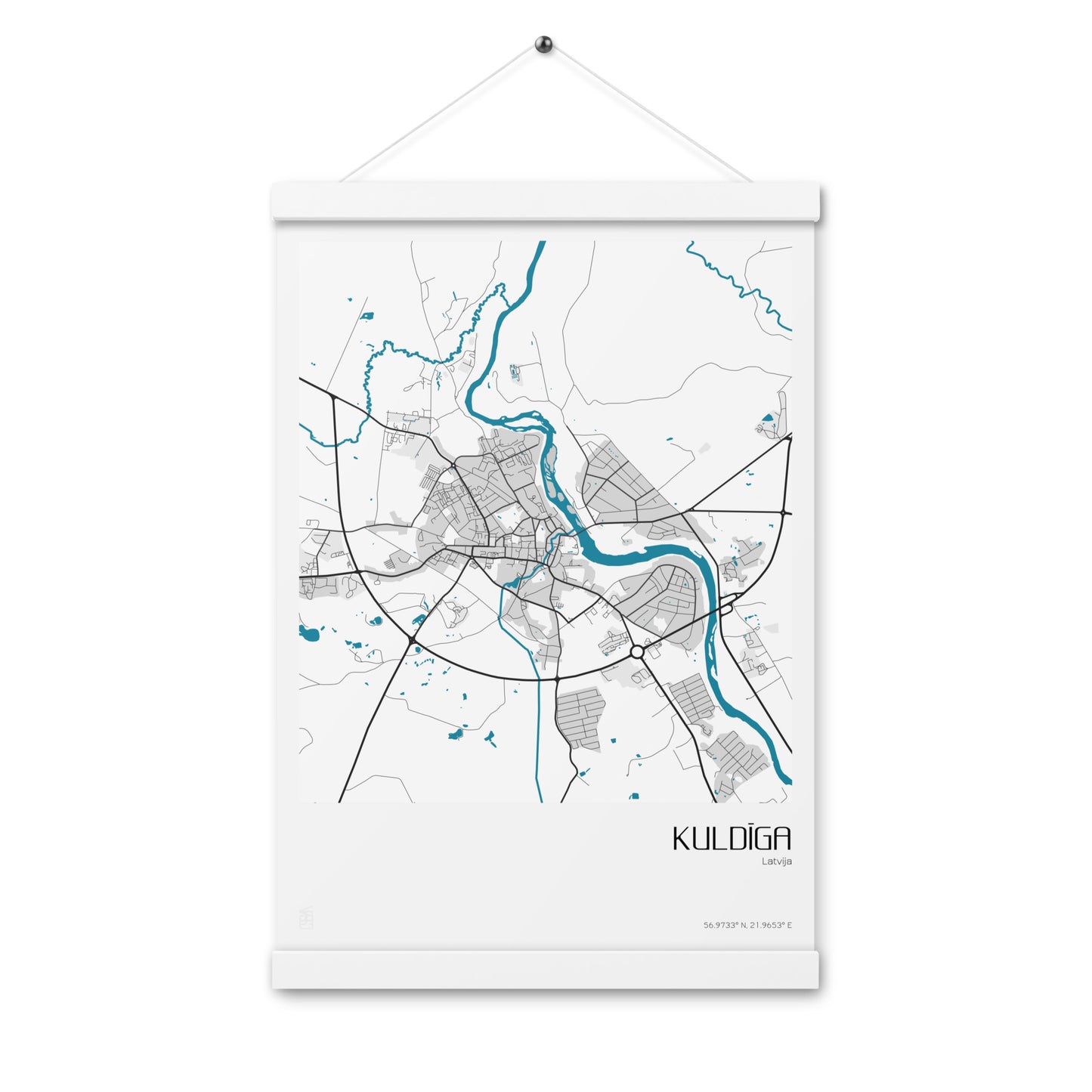 Iekaramais plakāts - KULDĪGA