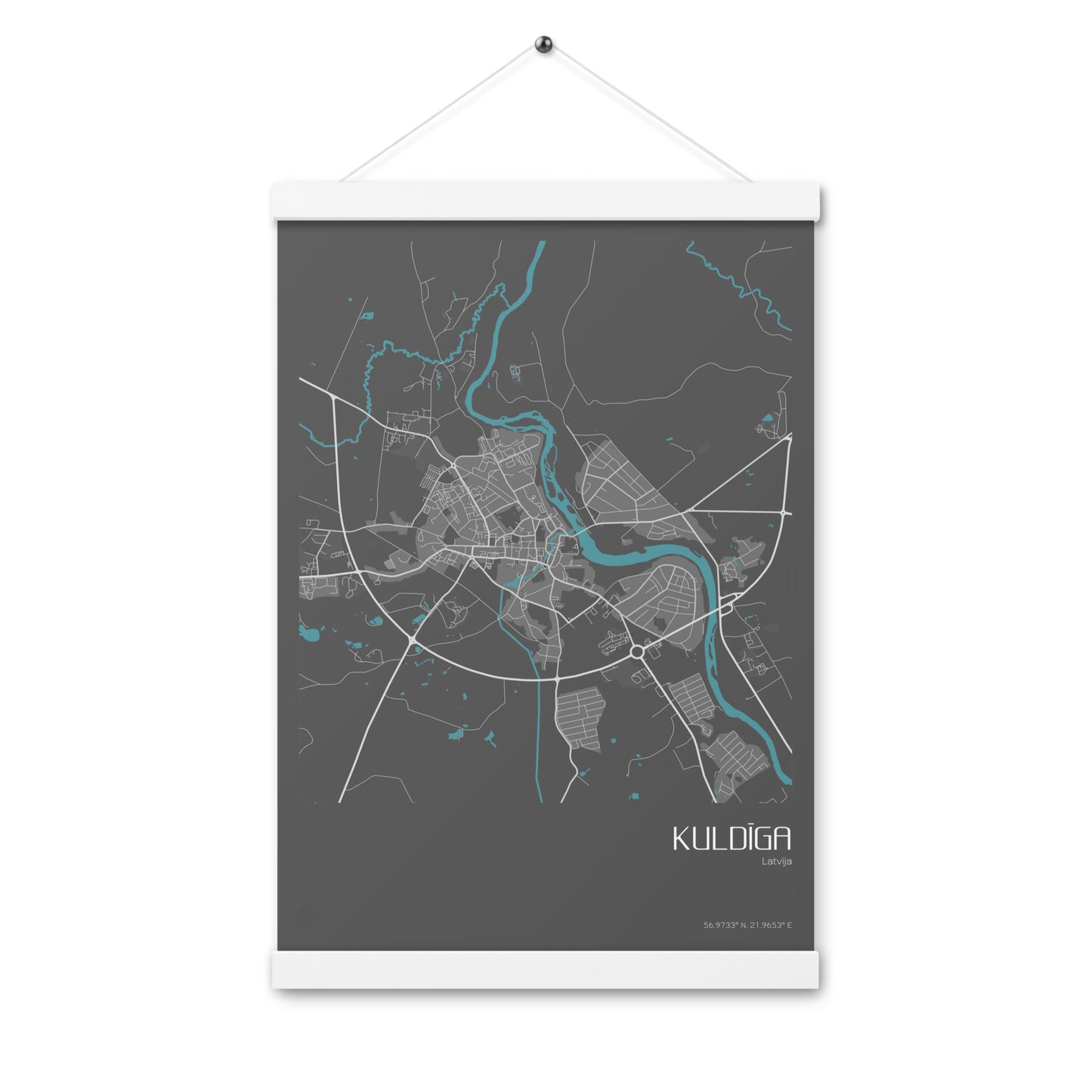 Iekaramais plakāts - KULDĪGA