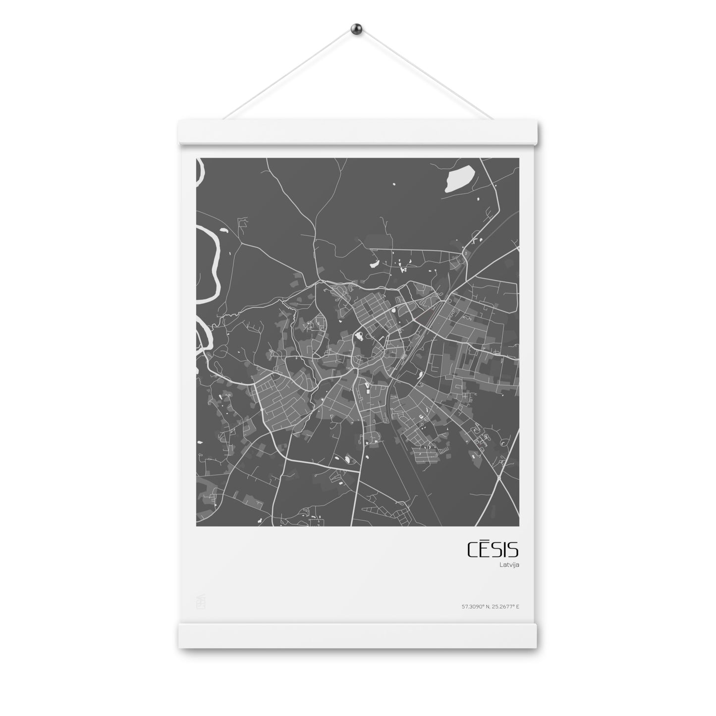 Iekaramais plakāts - CĒSIS