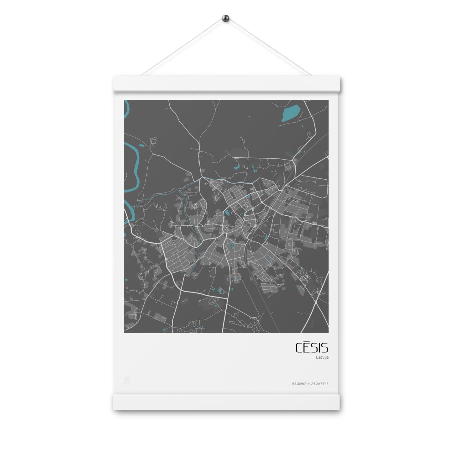 Iekaramais plakāts - CĒSIS