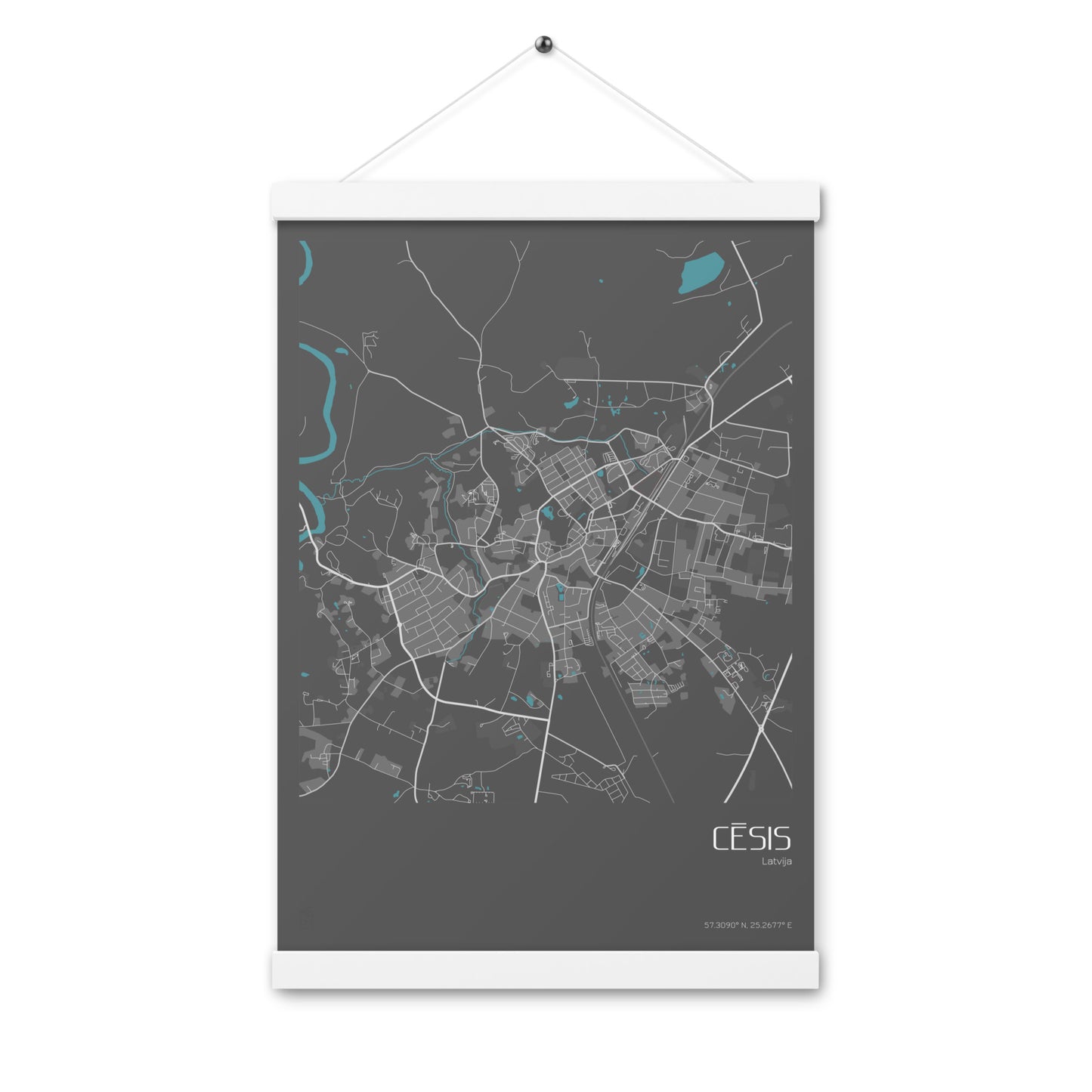 Iekaramais plakāts - CĒSIS
