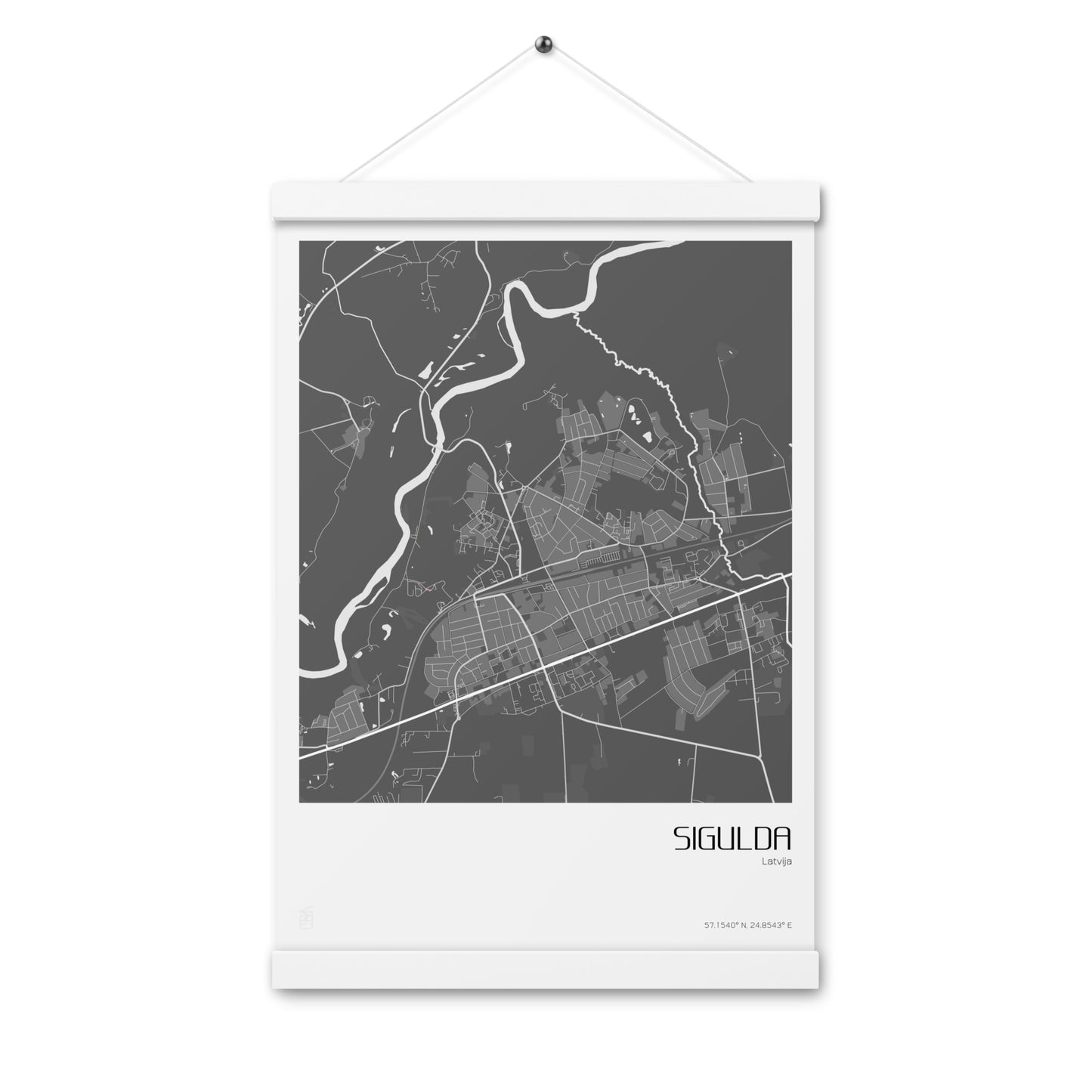 Iekaramais plakāts - SIGULDA