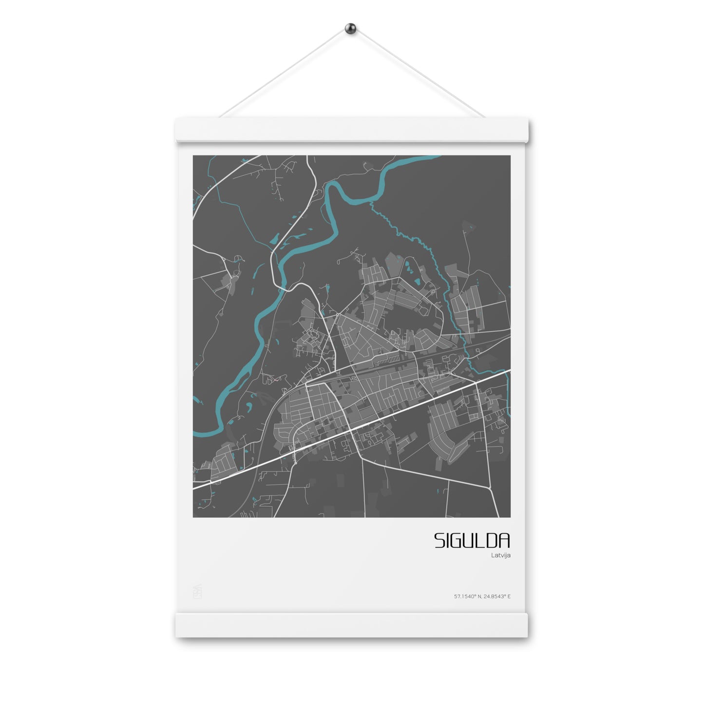 Iekaramais plakāts - SIGULDA